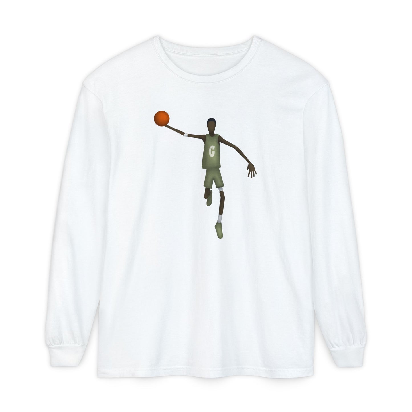 Sling Slam Unisex Garment-dyed Long Sleeve T-Shirt