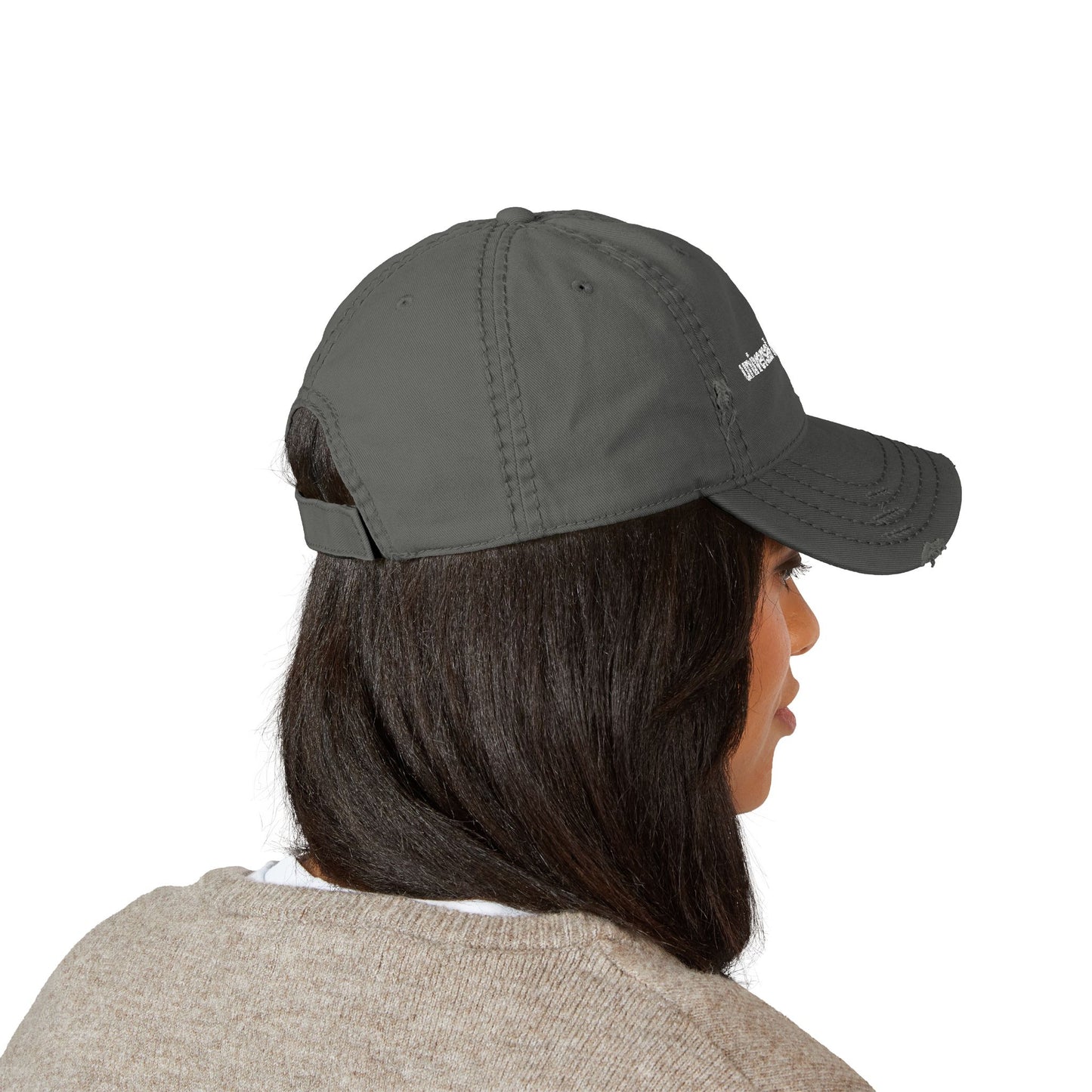 UC Distressed Dad Hat (Embroidery)