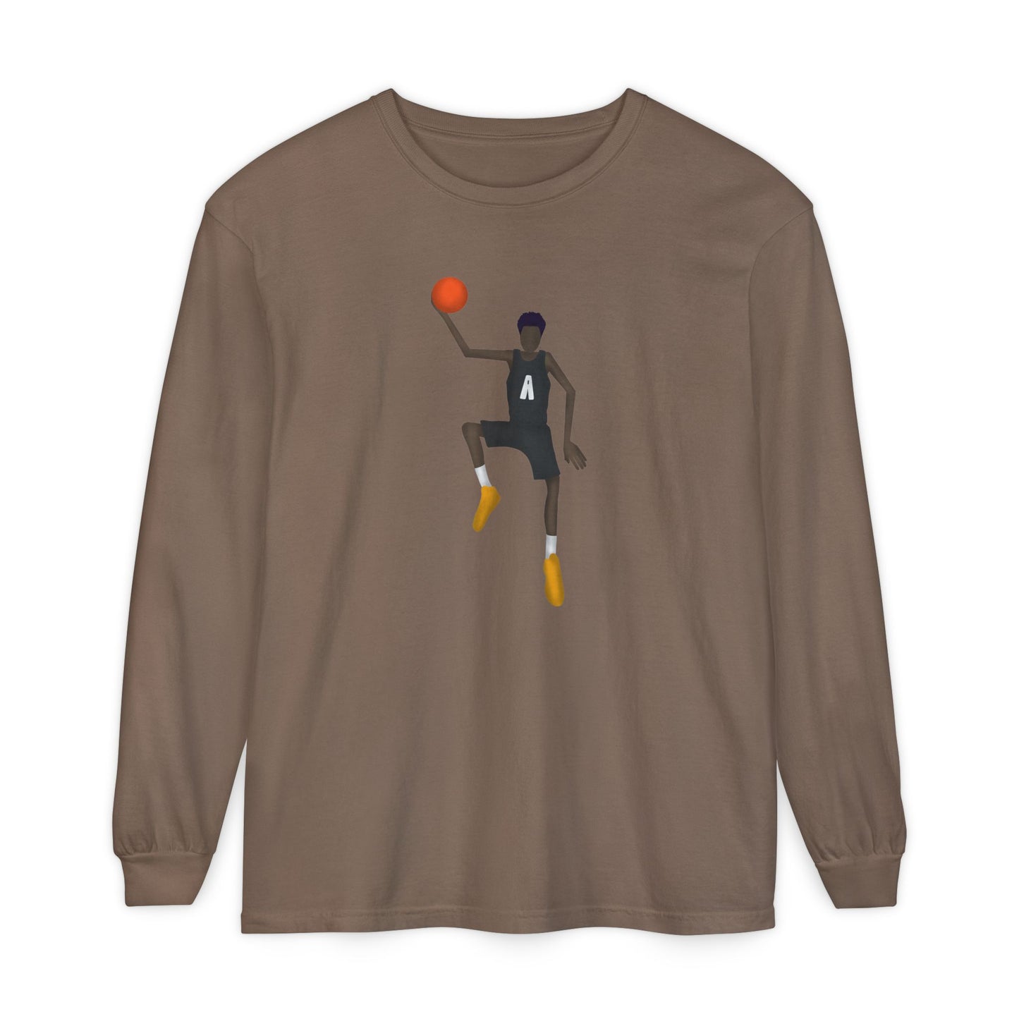 Lay Unisex Garment-dyed Long Sleeve T-Shirt