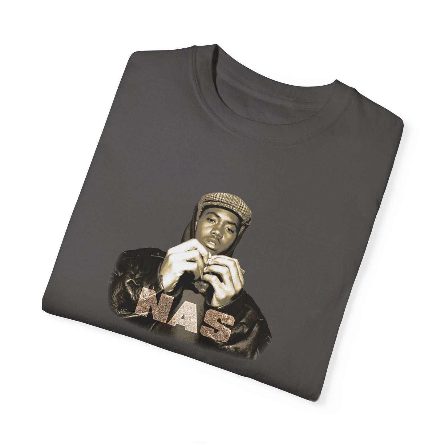 Nasir Unisex Garment-Dyed T-shirt