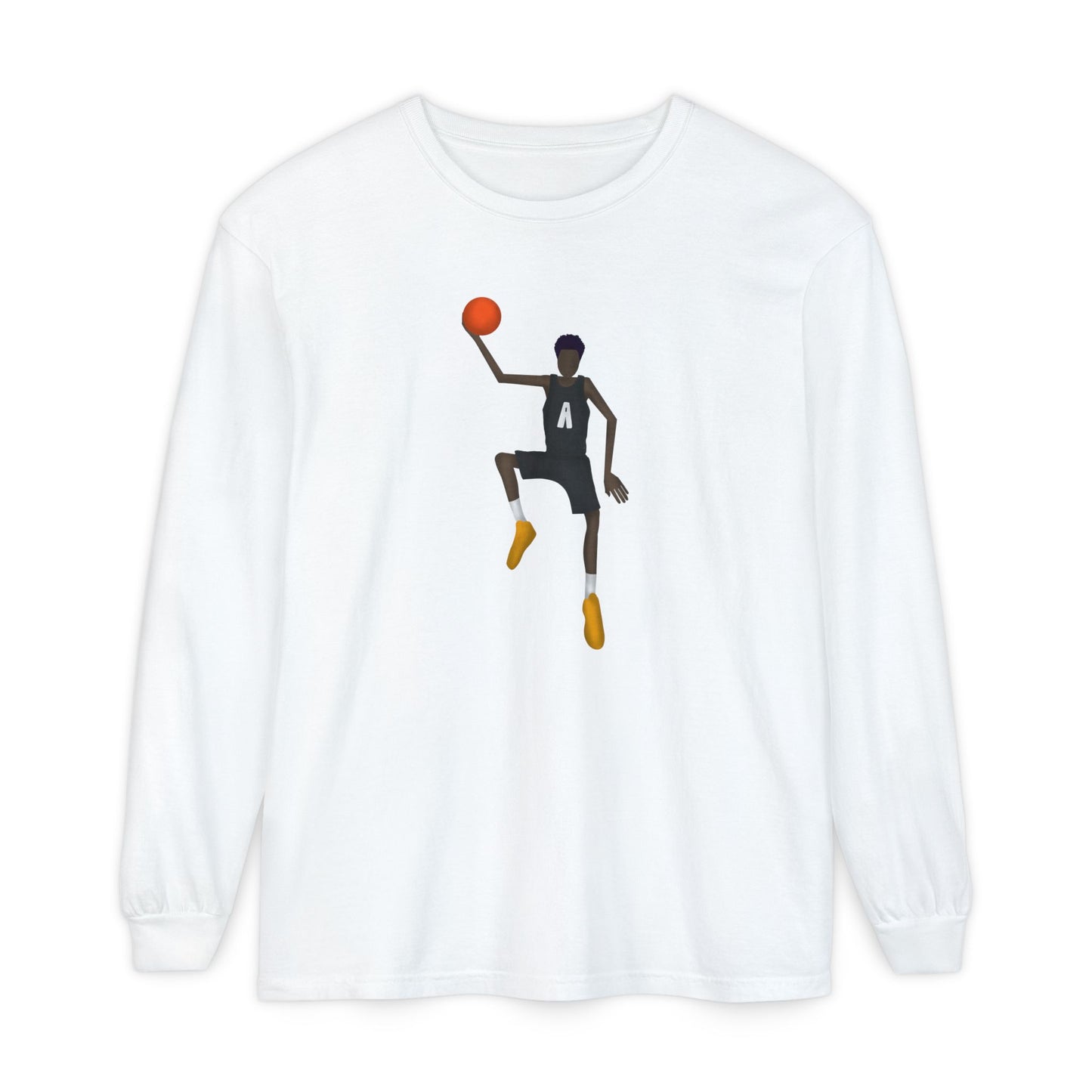 Lay Unisex Garment-dyed Long Sleeve T-Shirt