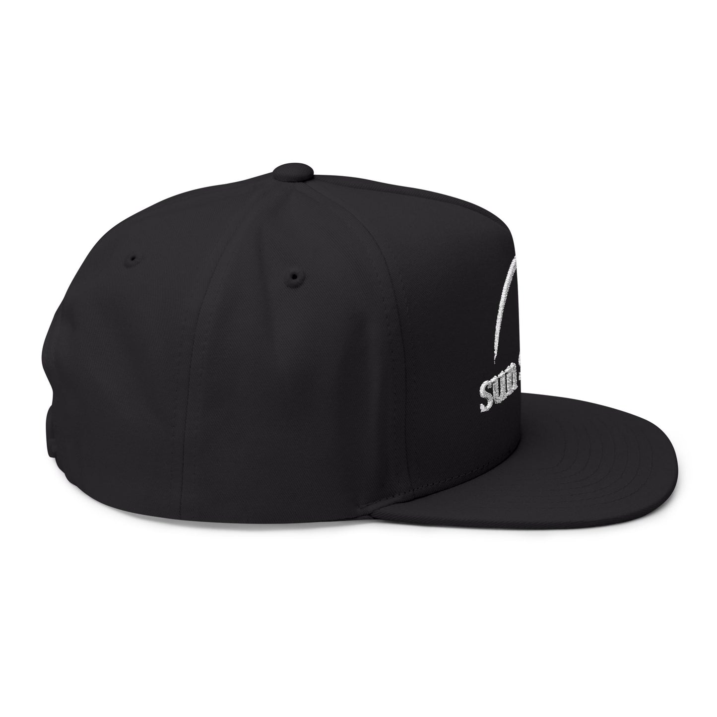 Sun Seeds Eclipse Embroidered Flat Bill Cap