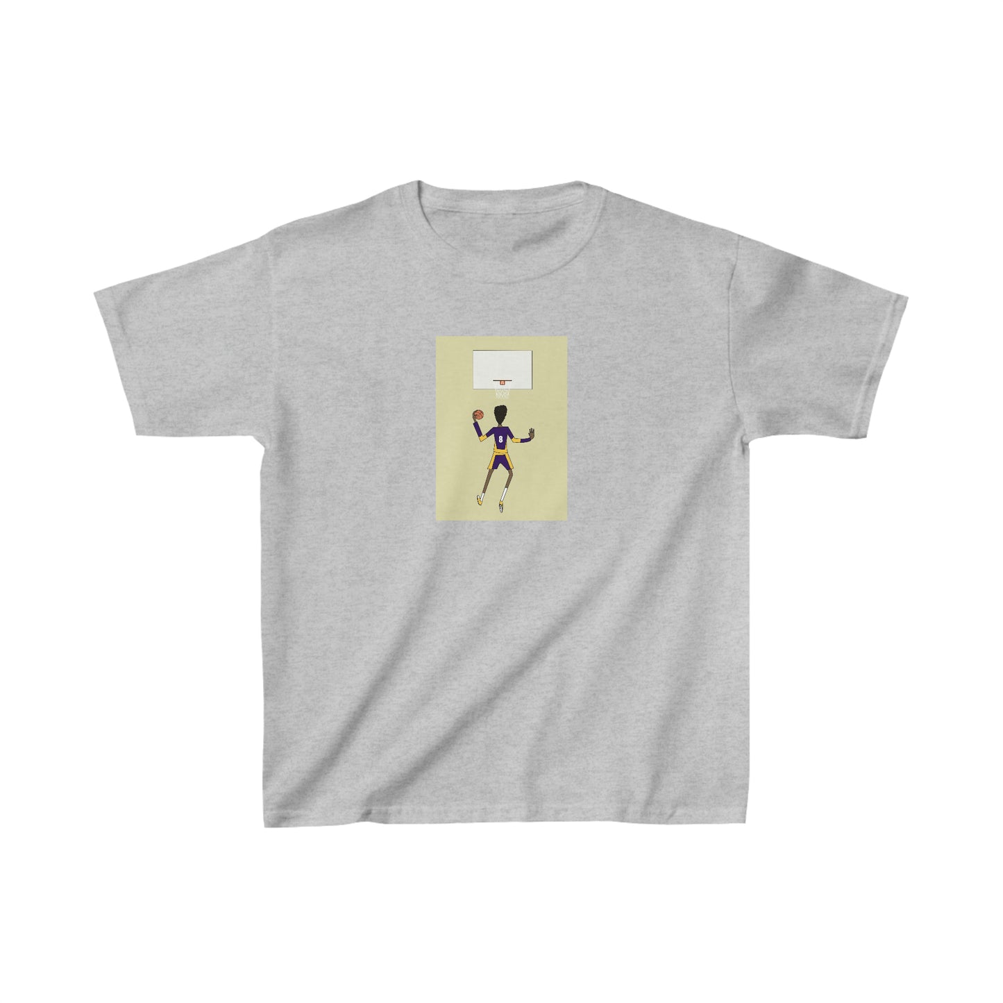 Basketball Art Kids Heavy Cotton™ Tee