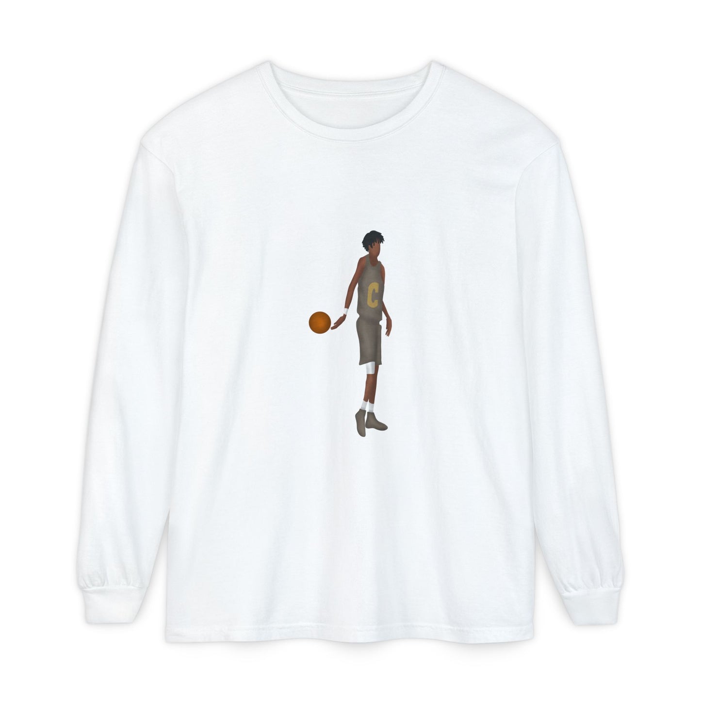 No look Unisex Garment-dyed Long Sleeve T-Shirt