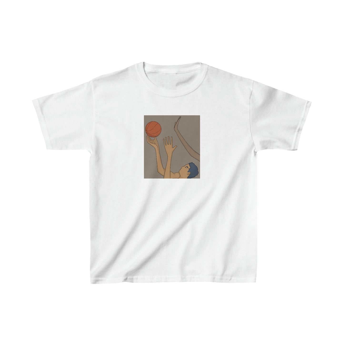 Basketball Art Kids Heavy Cotton™ Tee
