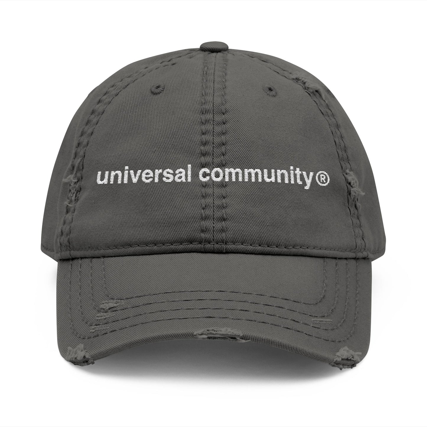 UC Distressed Dad Hat (Embroidery)