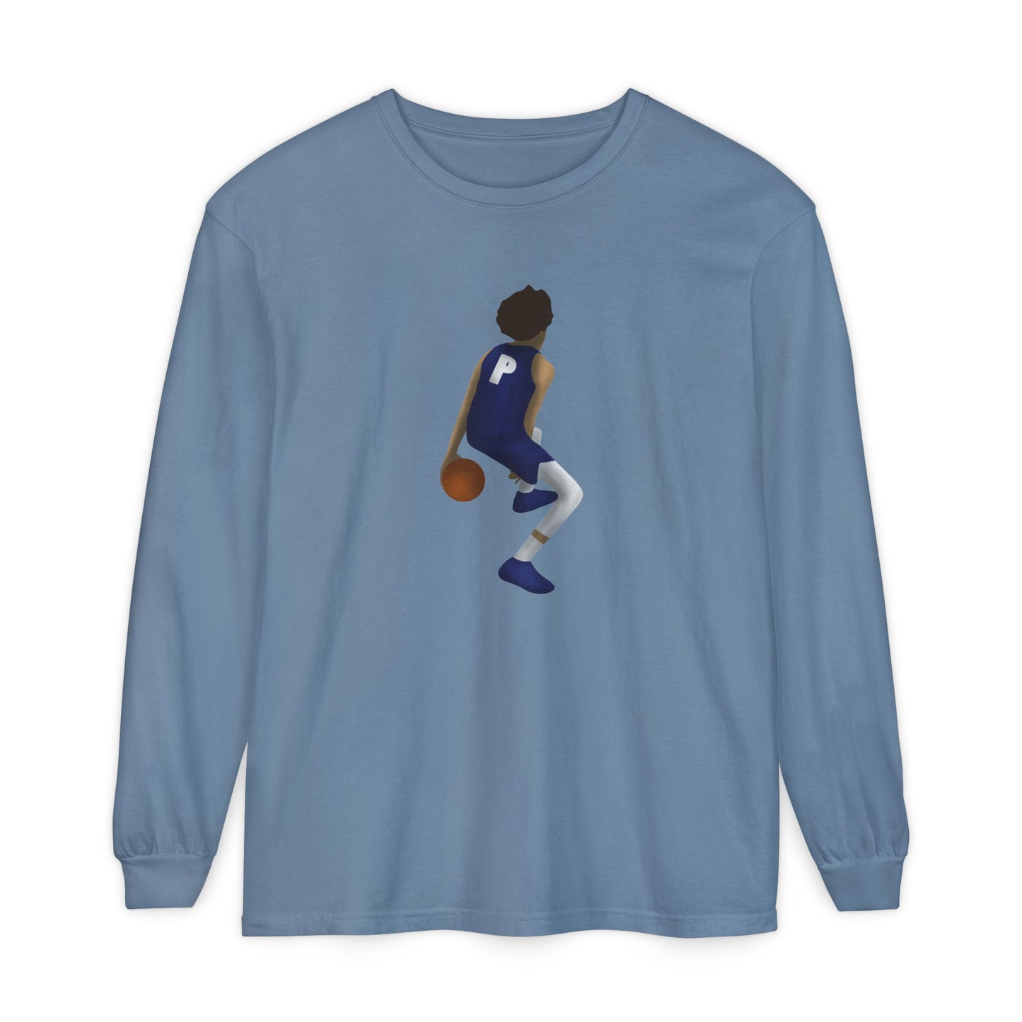 Tween Unisex Garment-dyed Long Sleeve T-Shirt
