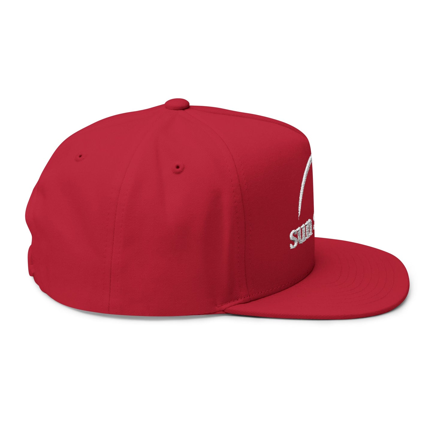 Sun Seeds Eclipse Embroidered Flat Bill Cap