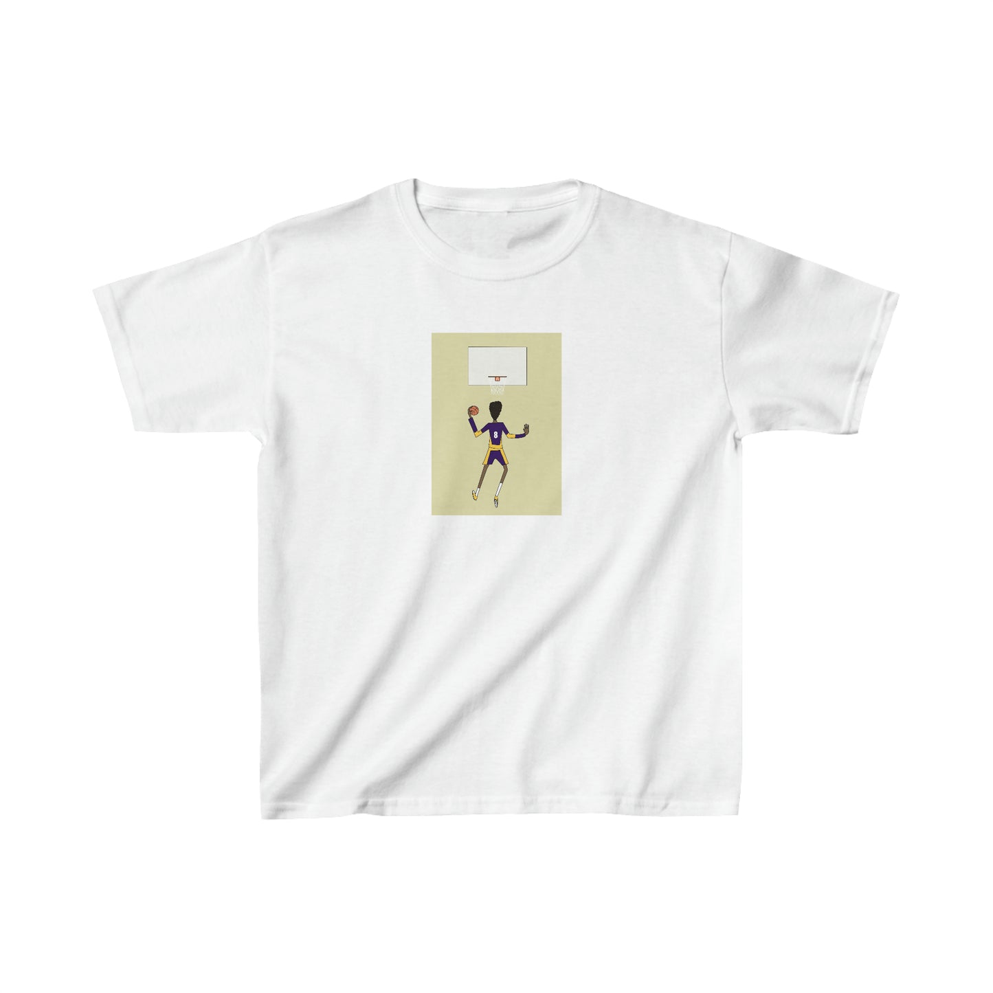 Basketball Art Kids Heavy Cotton™ Tee