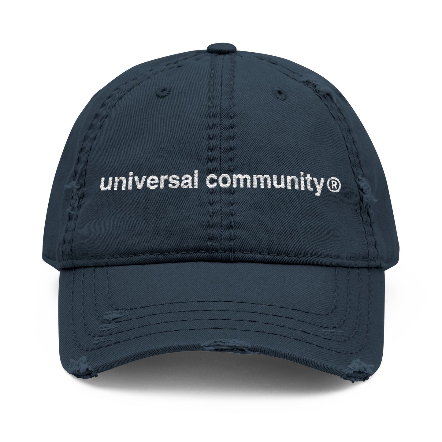 UC Distressed Dad Hat (Embroidery)