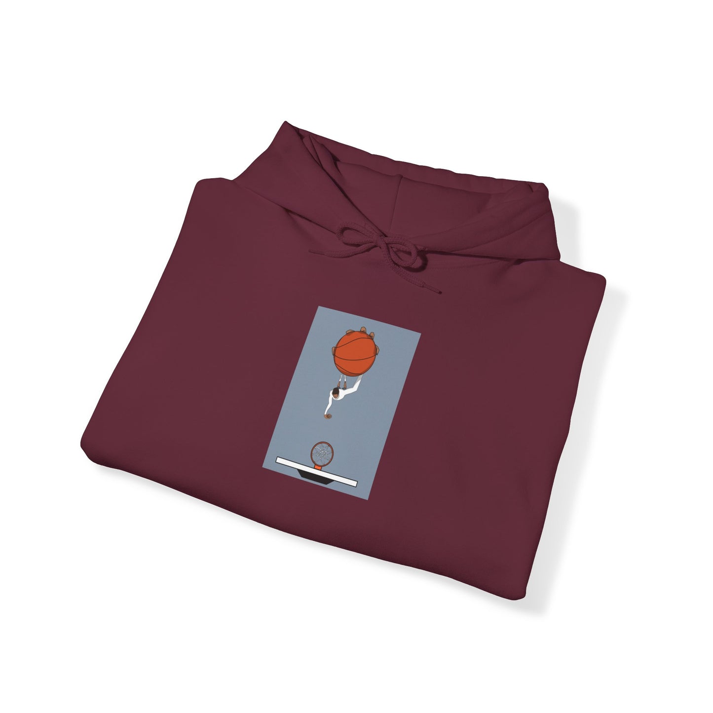 Basketball Art Unisex Heavy Blend™ Hooded Sweatshirt