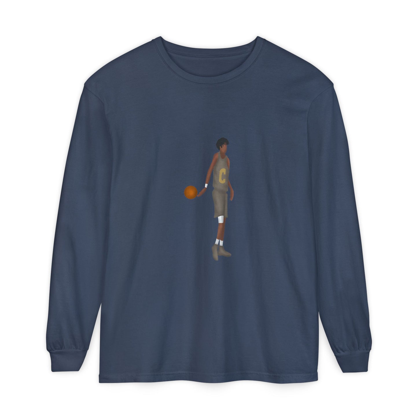 No look Unisex Garment-dyed Long Sleeve T-Shirt
