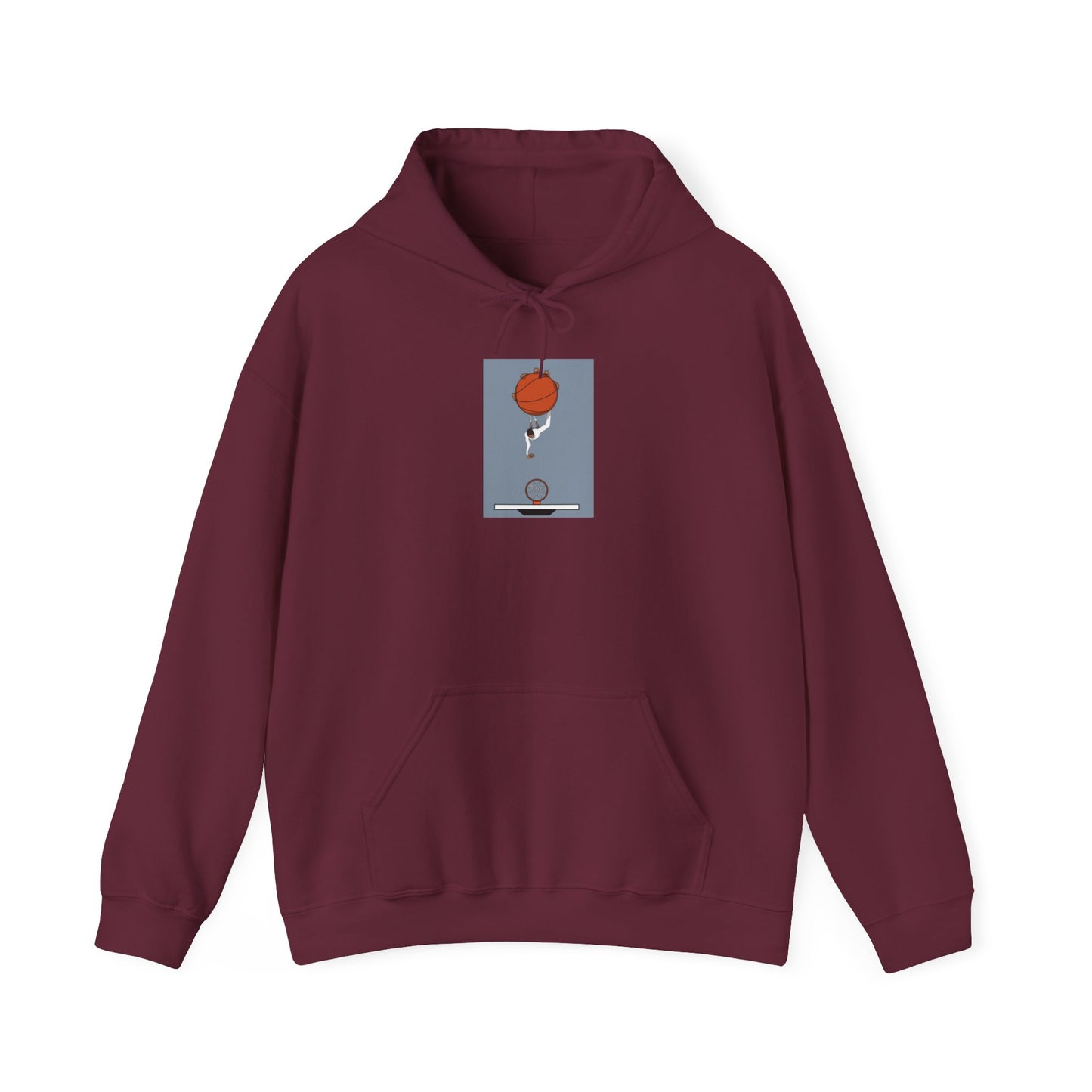 Basketball Art Unisex Heavy Blend™ Hooded Sweatshirt