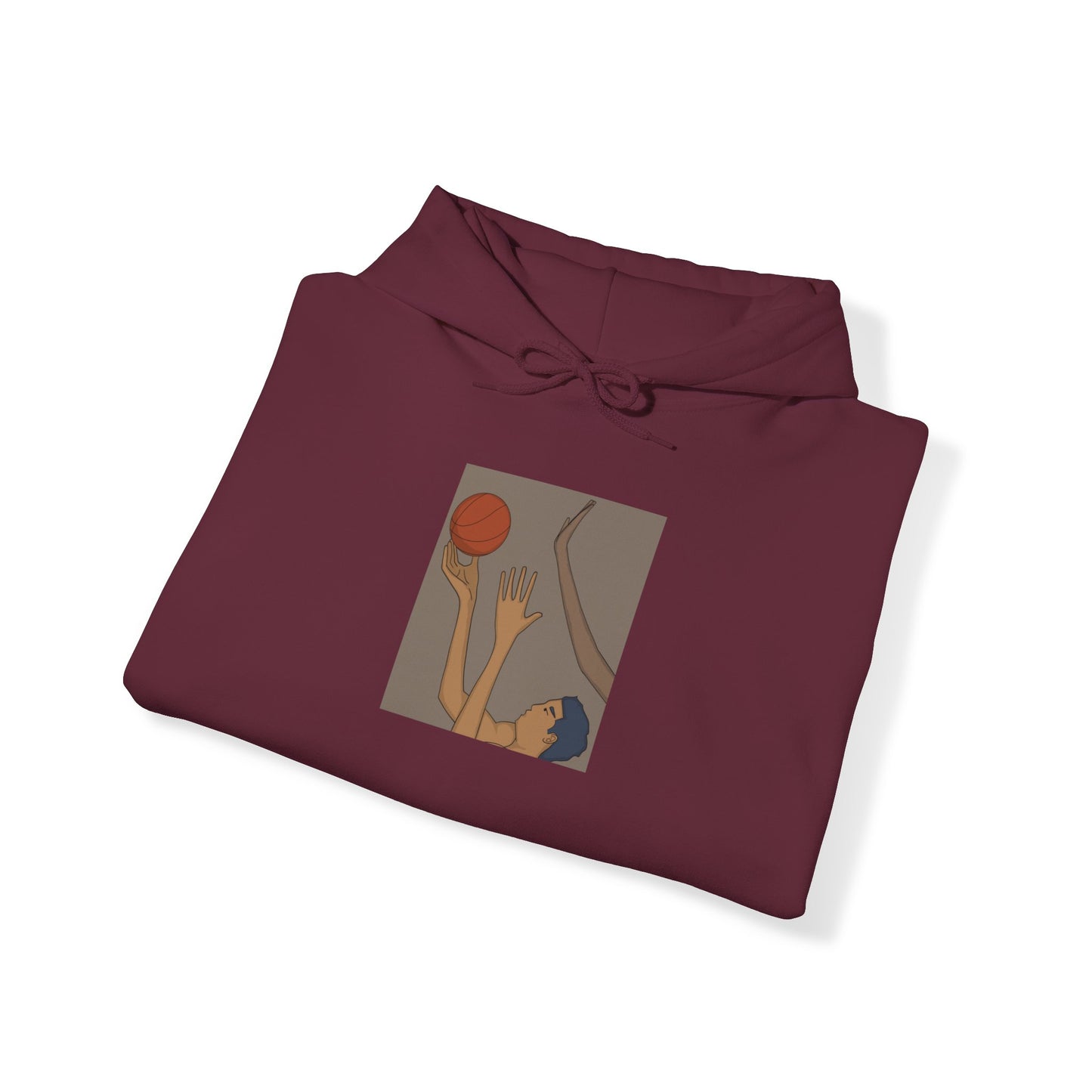 Basketball Art Unisex Heavy Blend™ Hooded Sweatshirt