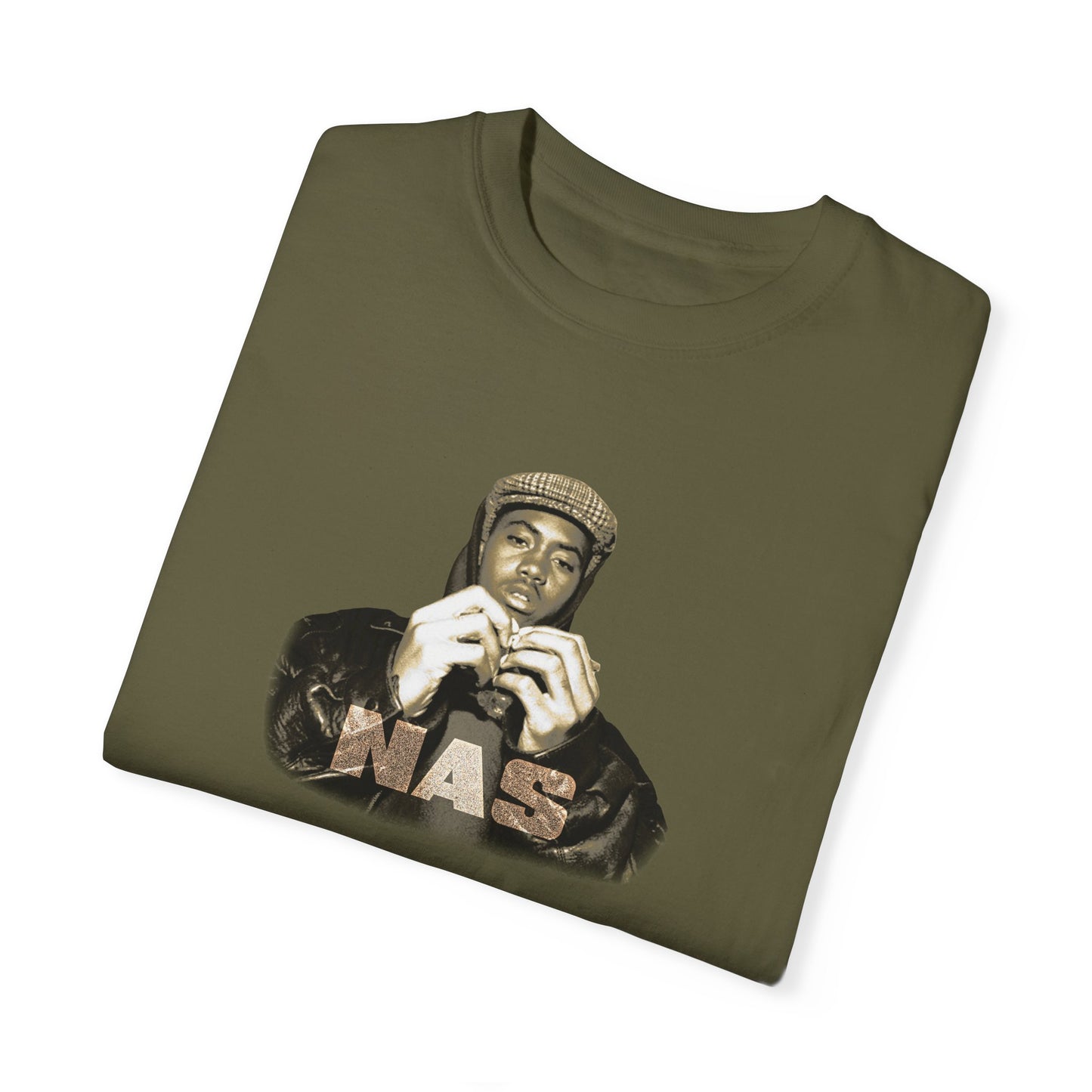 Nasir Unisex Garment-Dyed T-shirt