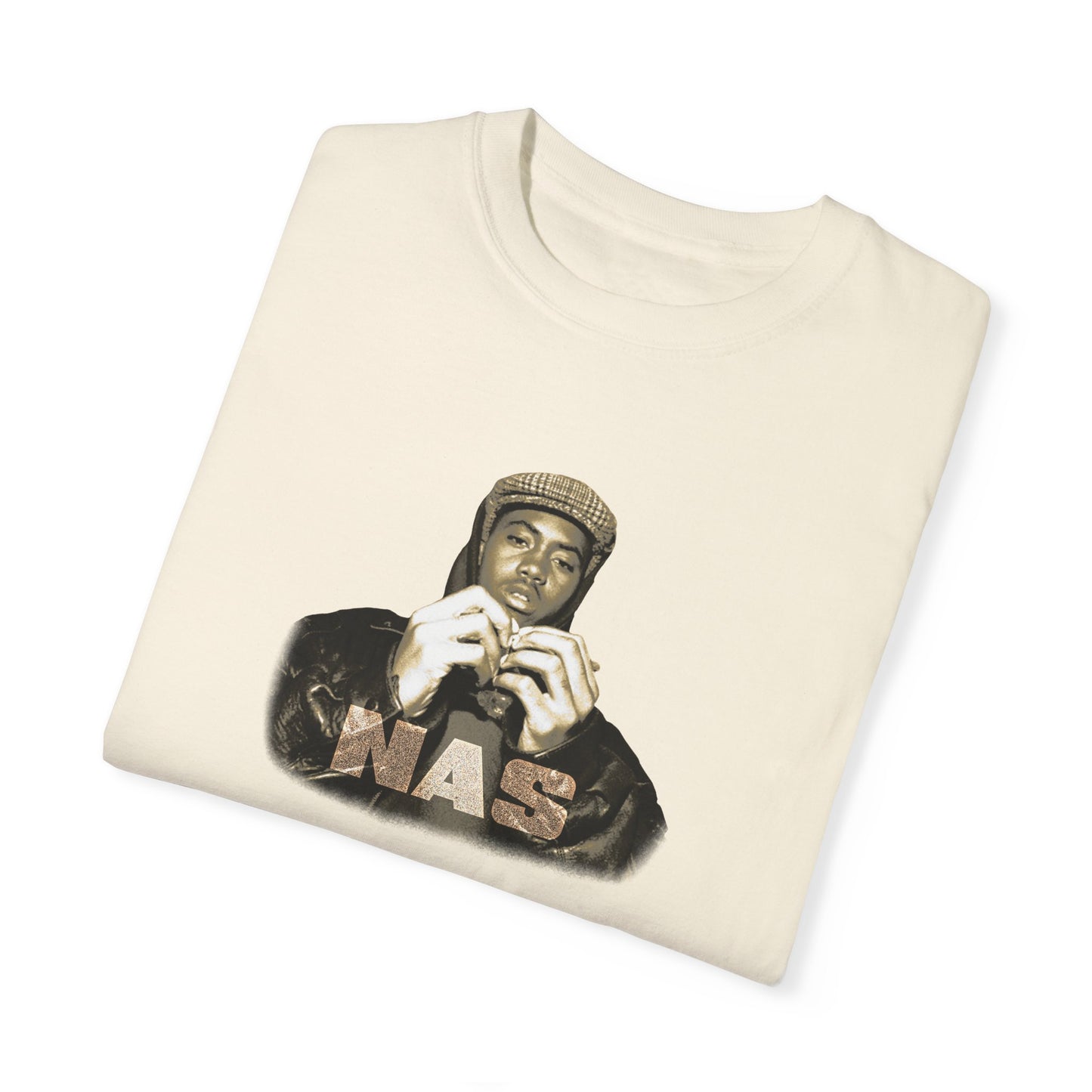 Nasir Unisex Garment-Dyed T-shirt