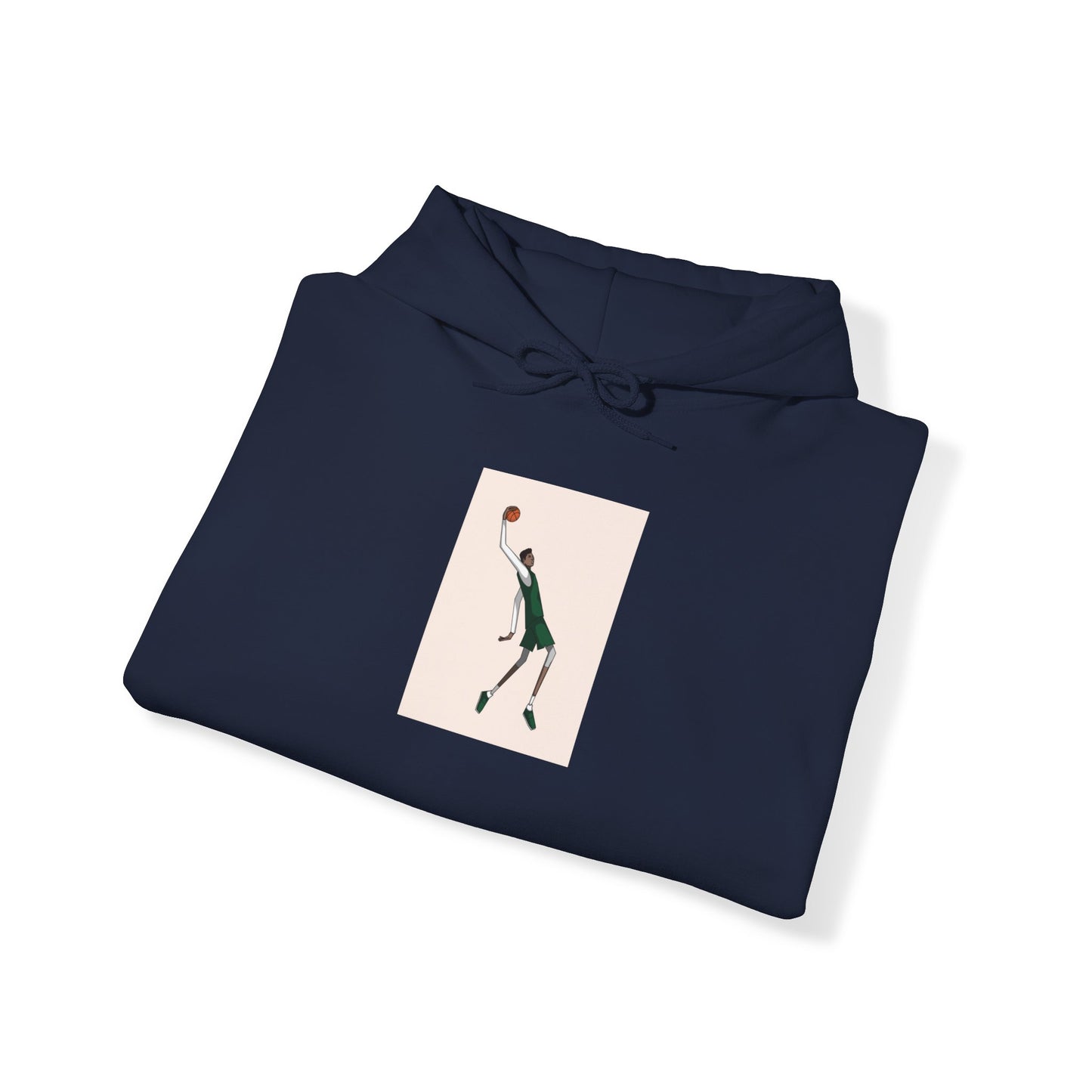 Basketball Art Unisex Heavy Blend™ Hooded Sweatshirt