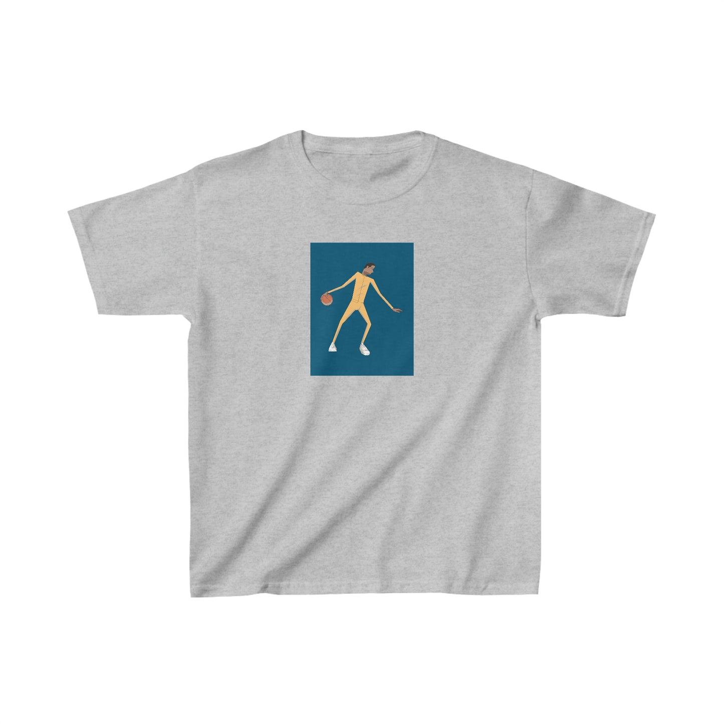 Basketball Art Kids Heavy Cotton™ Tee
