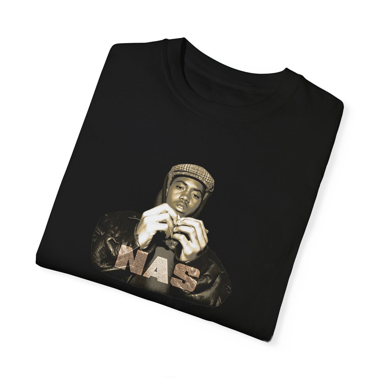 Nasir Unisex Garment-Dyed T-shirt