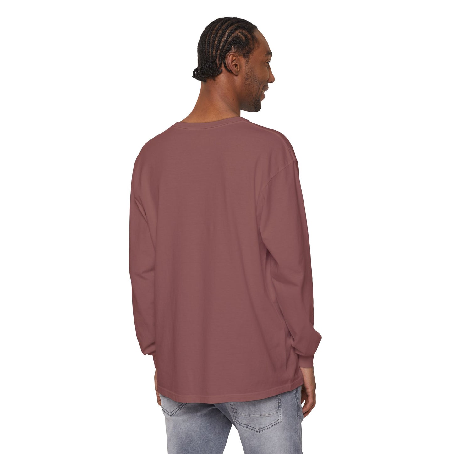 No look Unisex Garment-dyed Long Sleeve T-Shirt