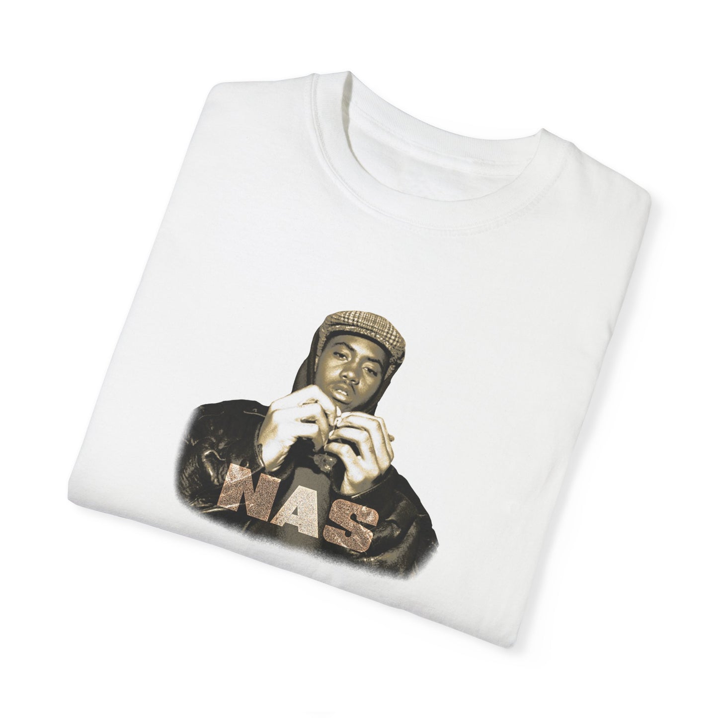 Nasir Unisex Garment-Dyed T-shirt
