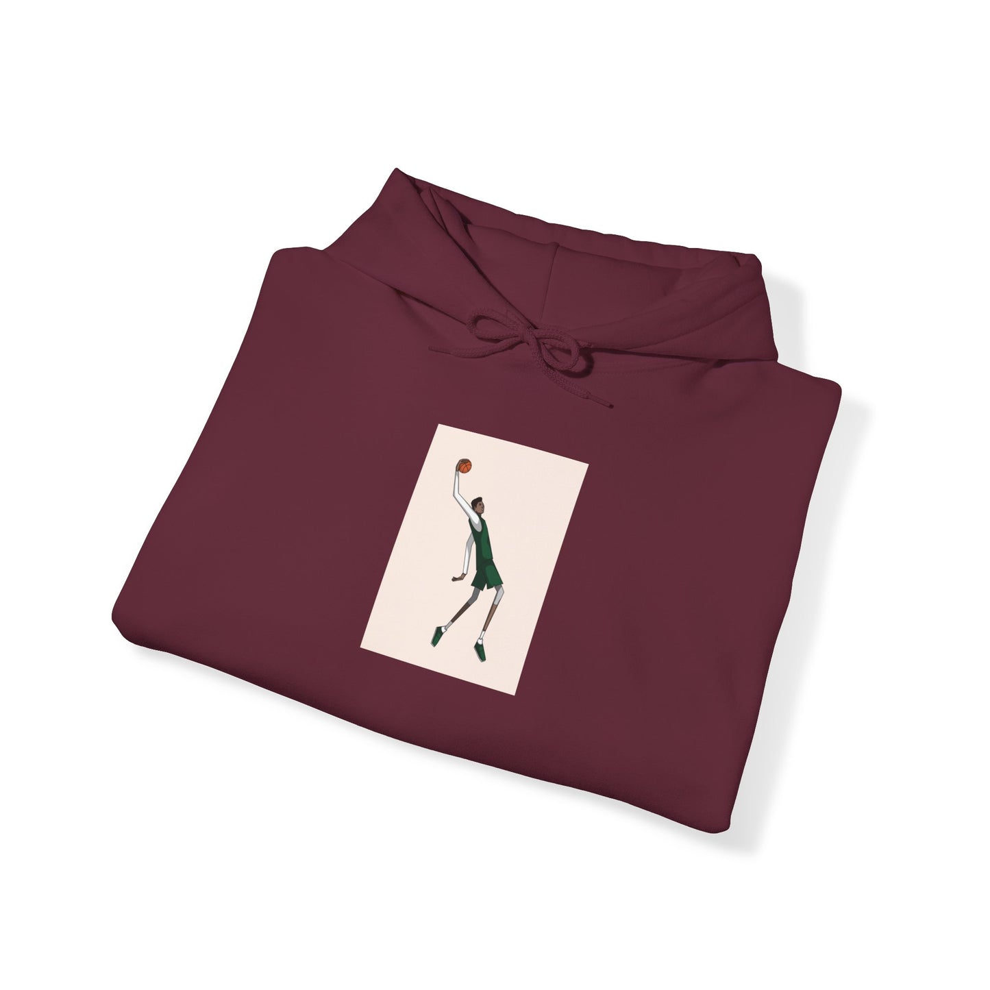 Basketball Art Unisex Heavy Blend™ Hooded Sweatshirt