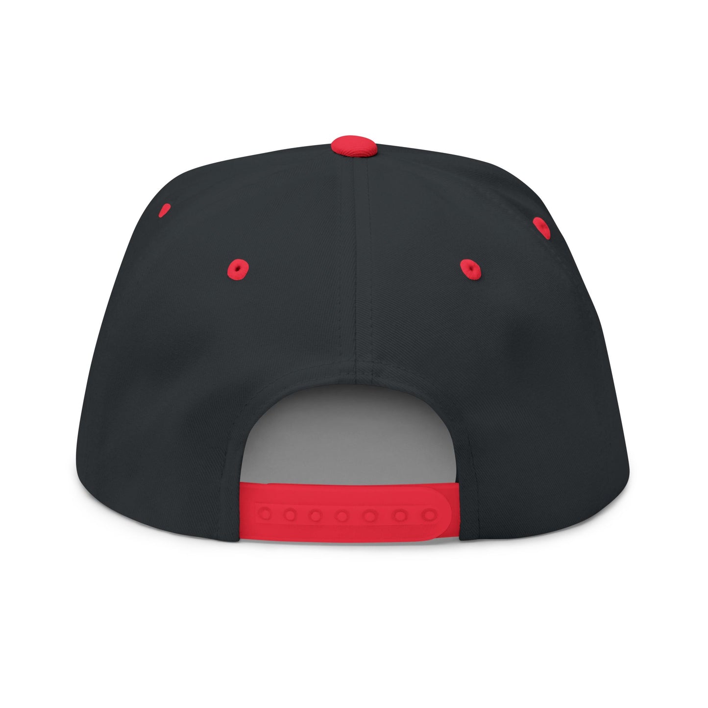 S Script Embroidered Flat Bill Cap