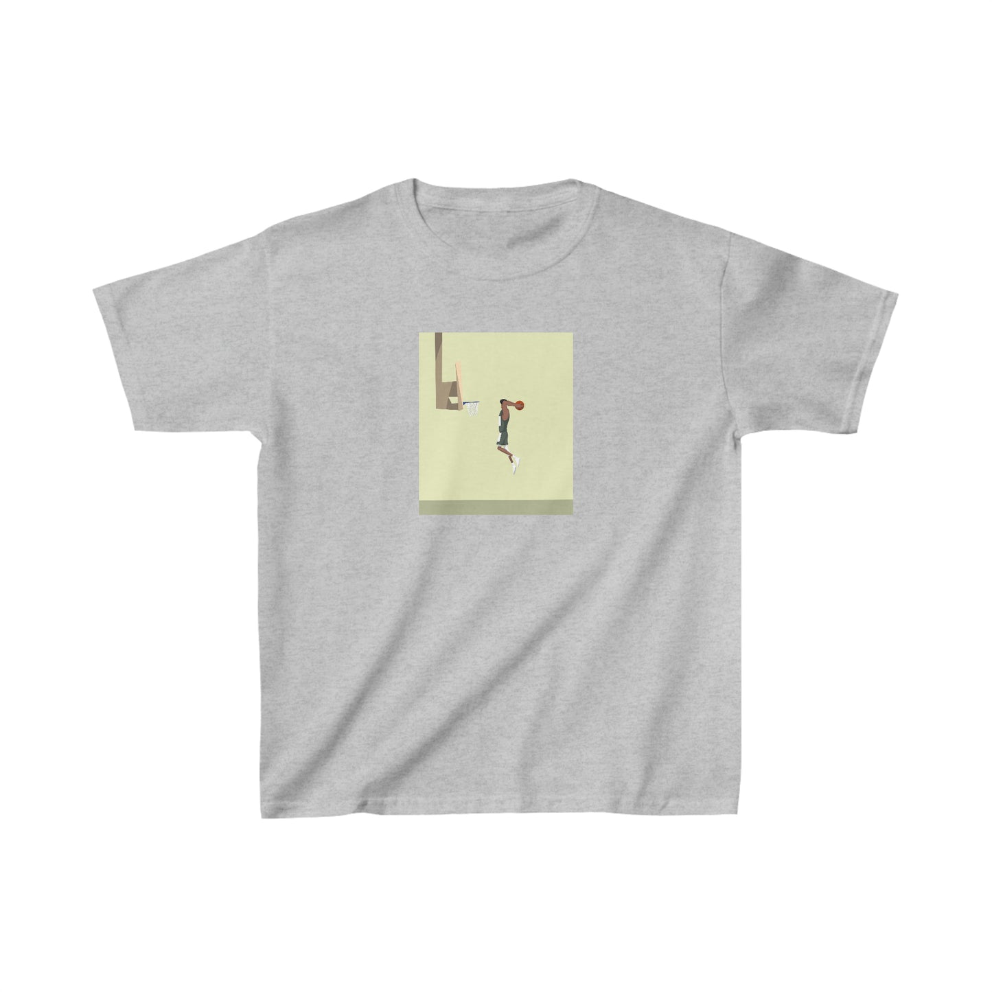 Basketball Art Kids Heavy Cotton™ Tee
