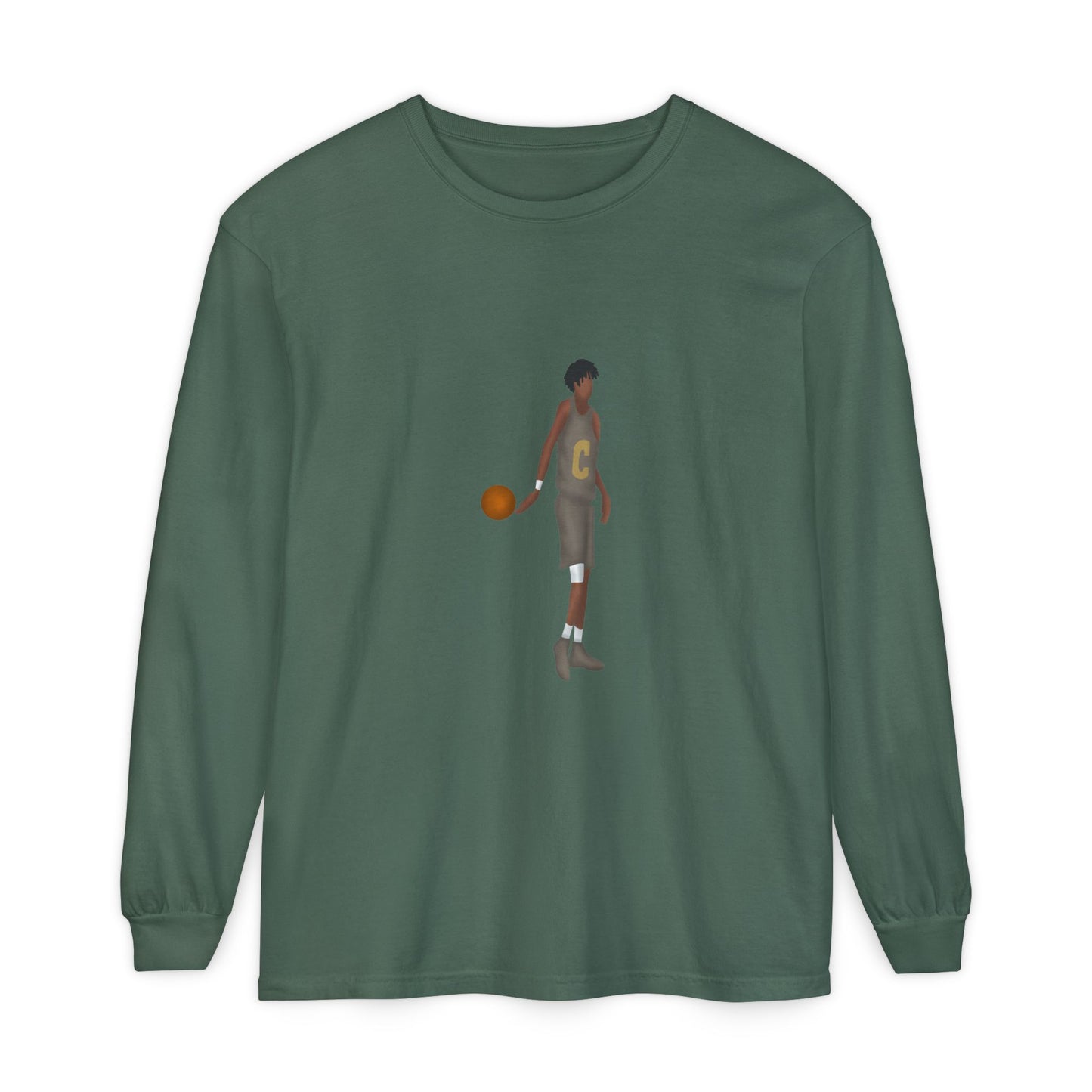 No look Unisex Garment-dyed Long Sleeve T-Shirt