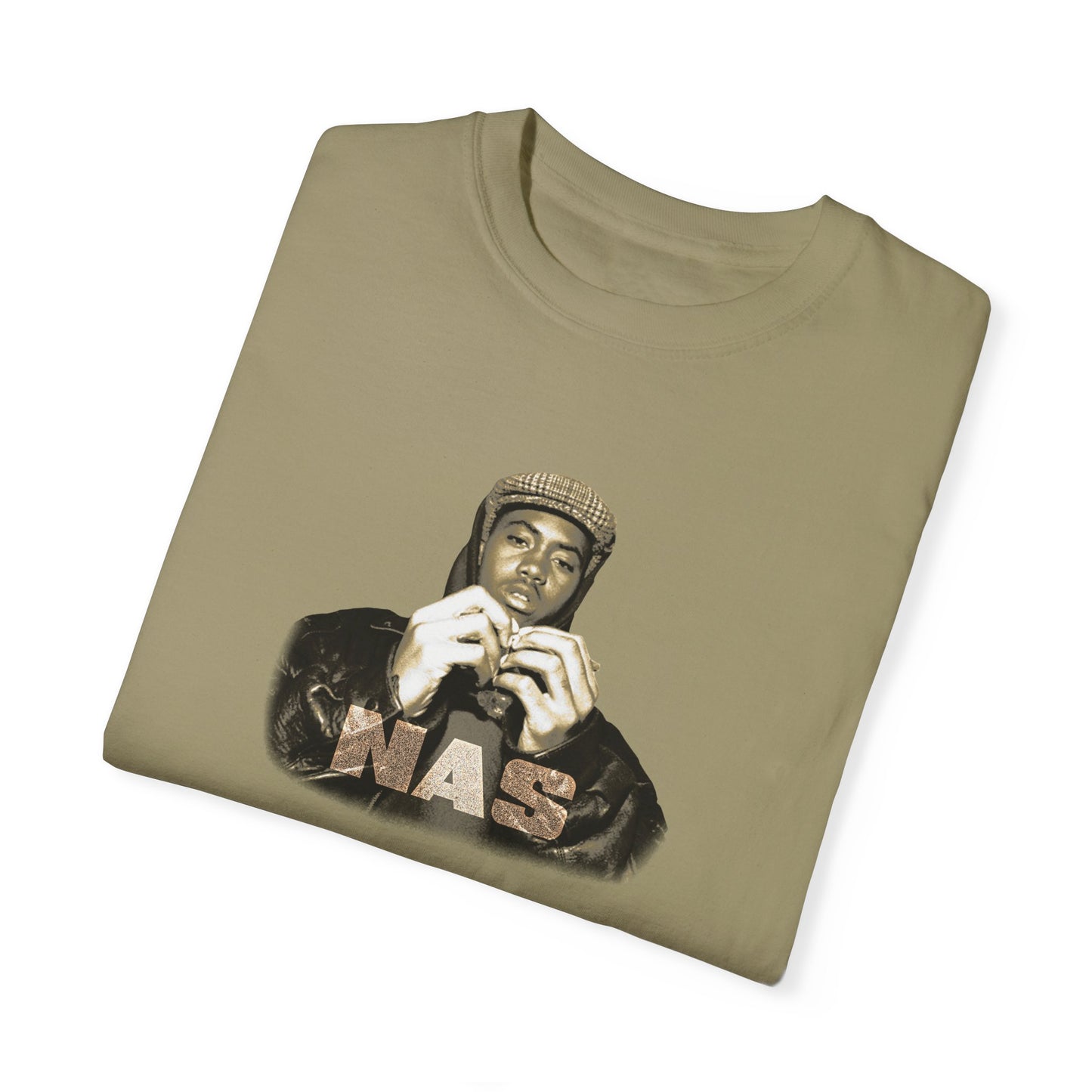 Nasir Unisex Garment-Dyed T-shirt