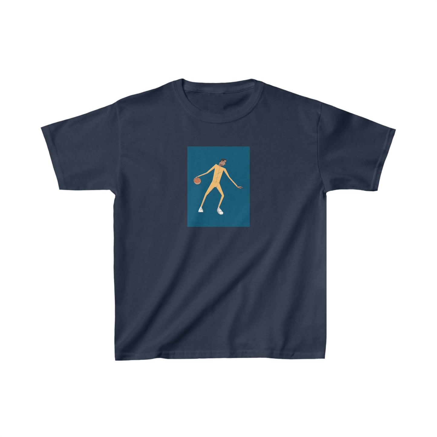 Basketball Art Kids Heavy Cotton™ Tee