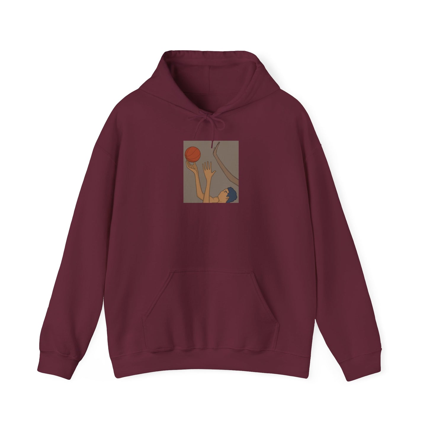 Basketball Art Unisex Heavy Blend™ Hooded Sweatshirt