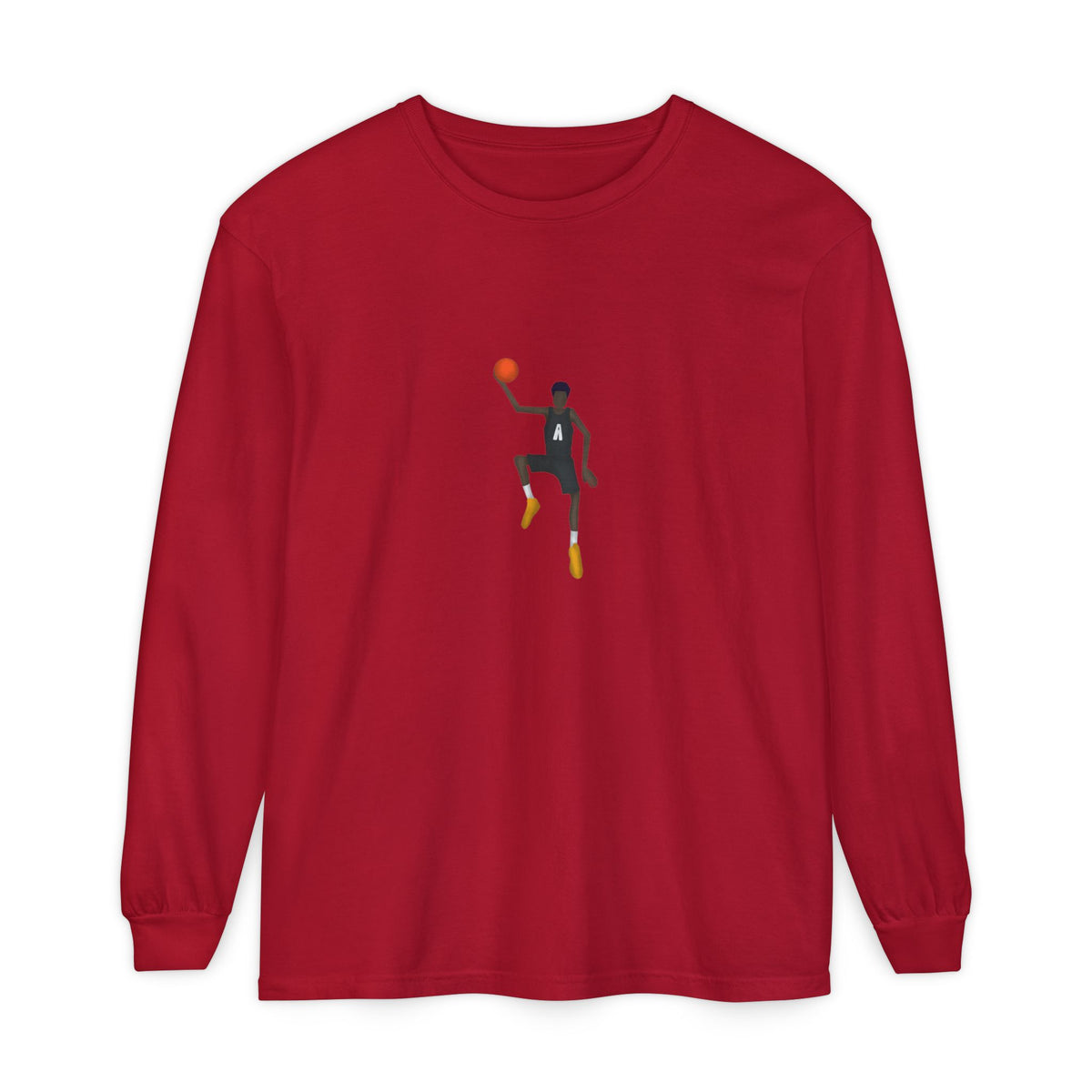 Lay Unisex Garment-dyed Long Sleeve T-Shirt