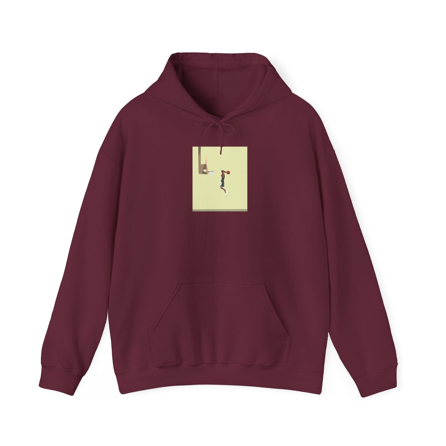 Basketball Art Unisex Heavy Blend™ Hooded Sweatshirt