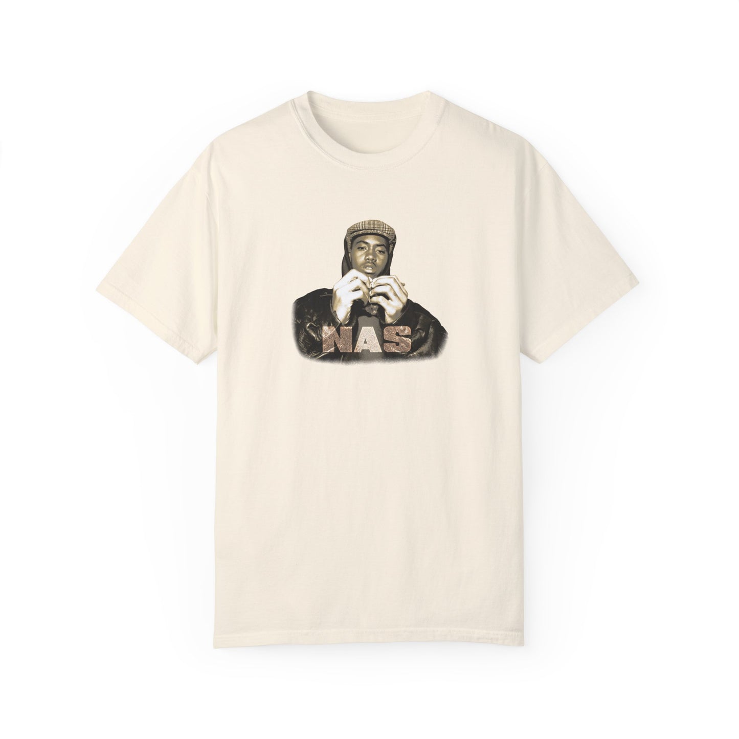 Nasir Unisex Garment-Dyed T-shirt