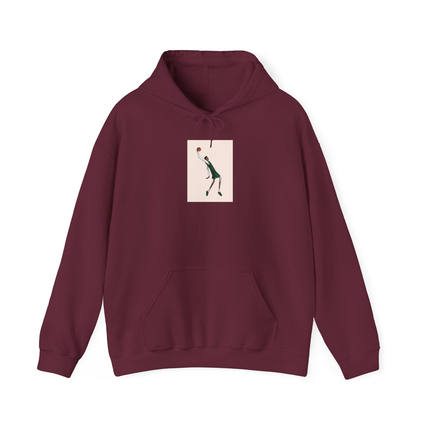 Basketball Art Unisex Heavy Blend™ Hooded Sweatshirt