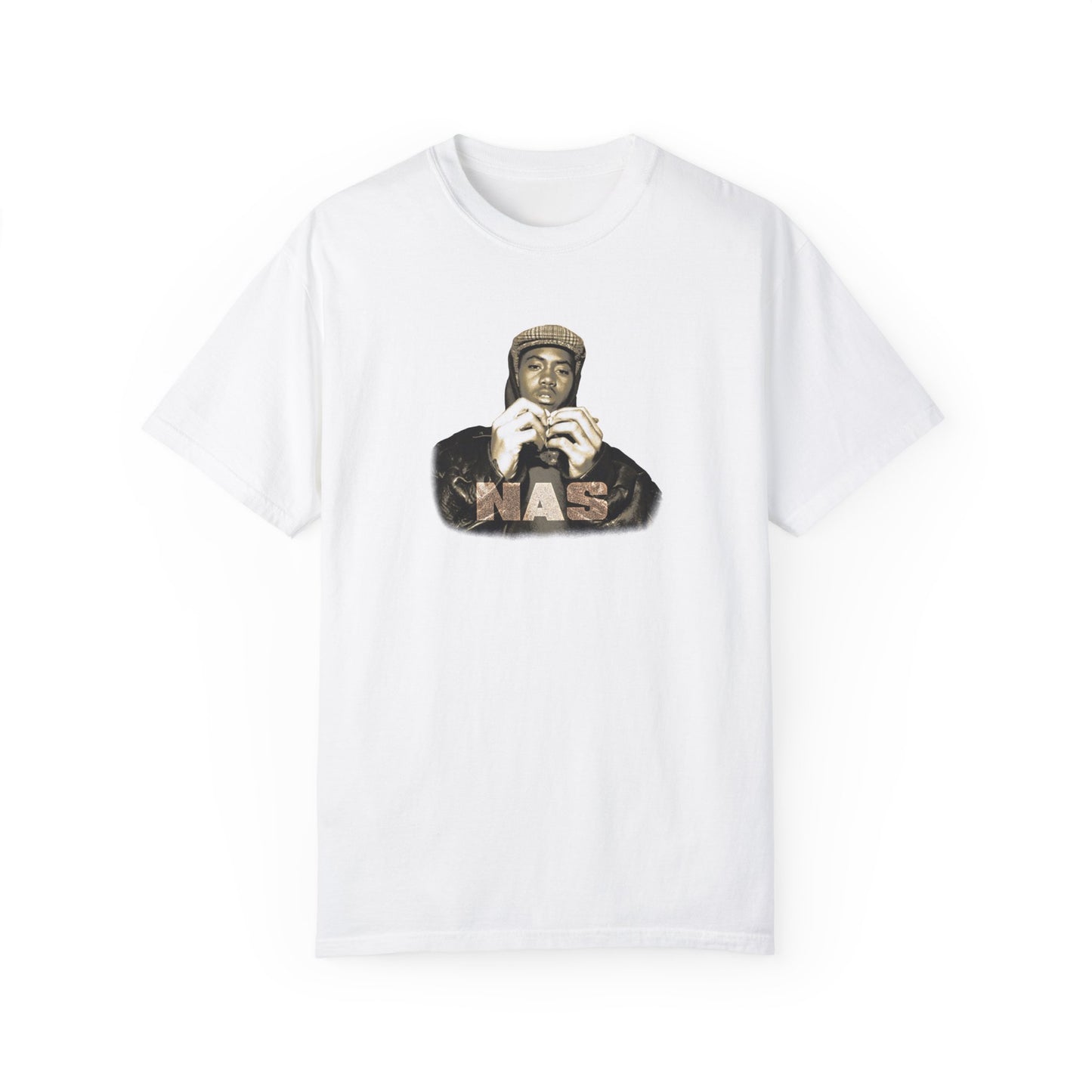Nasir Unisex Garment-Dyed T-shirt