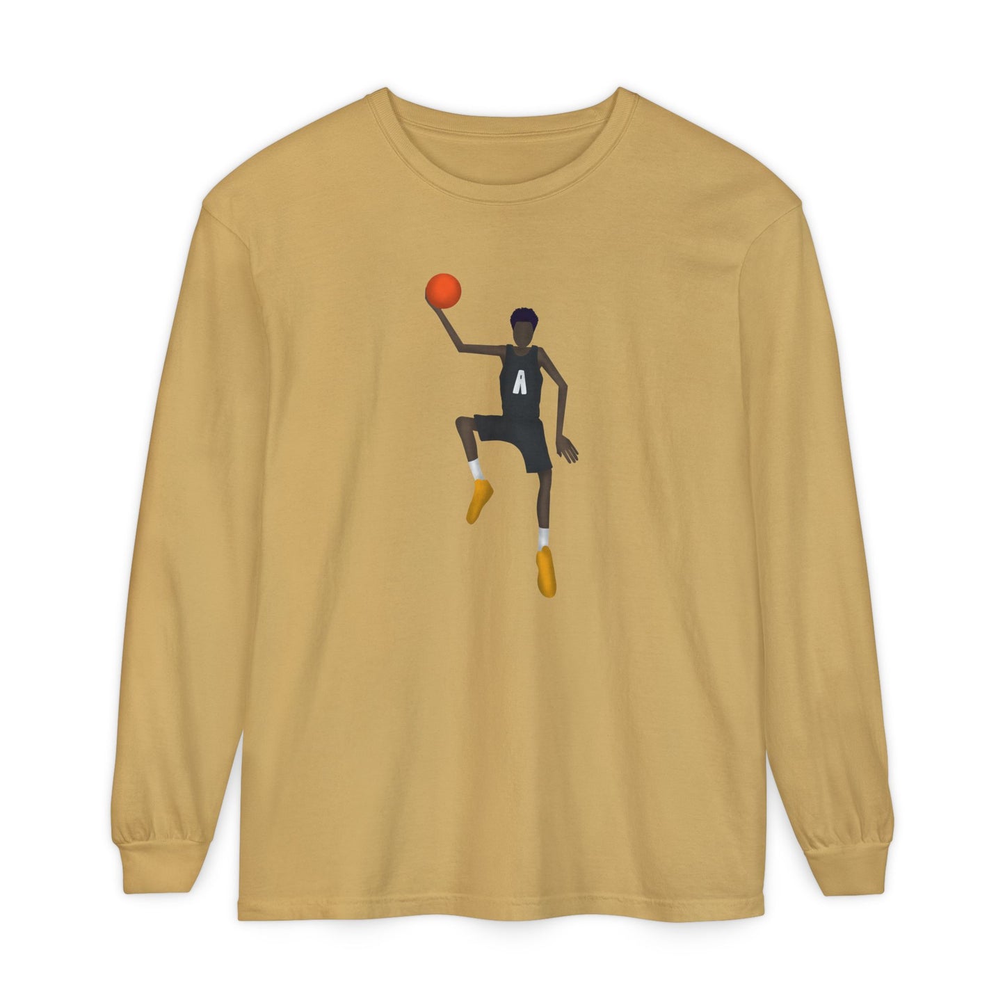 Lay Unisex Garment-dyed Long Sleeve T-Shirt