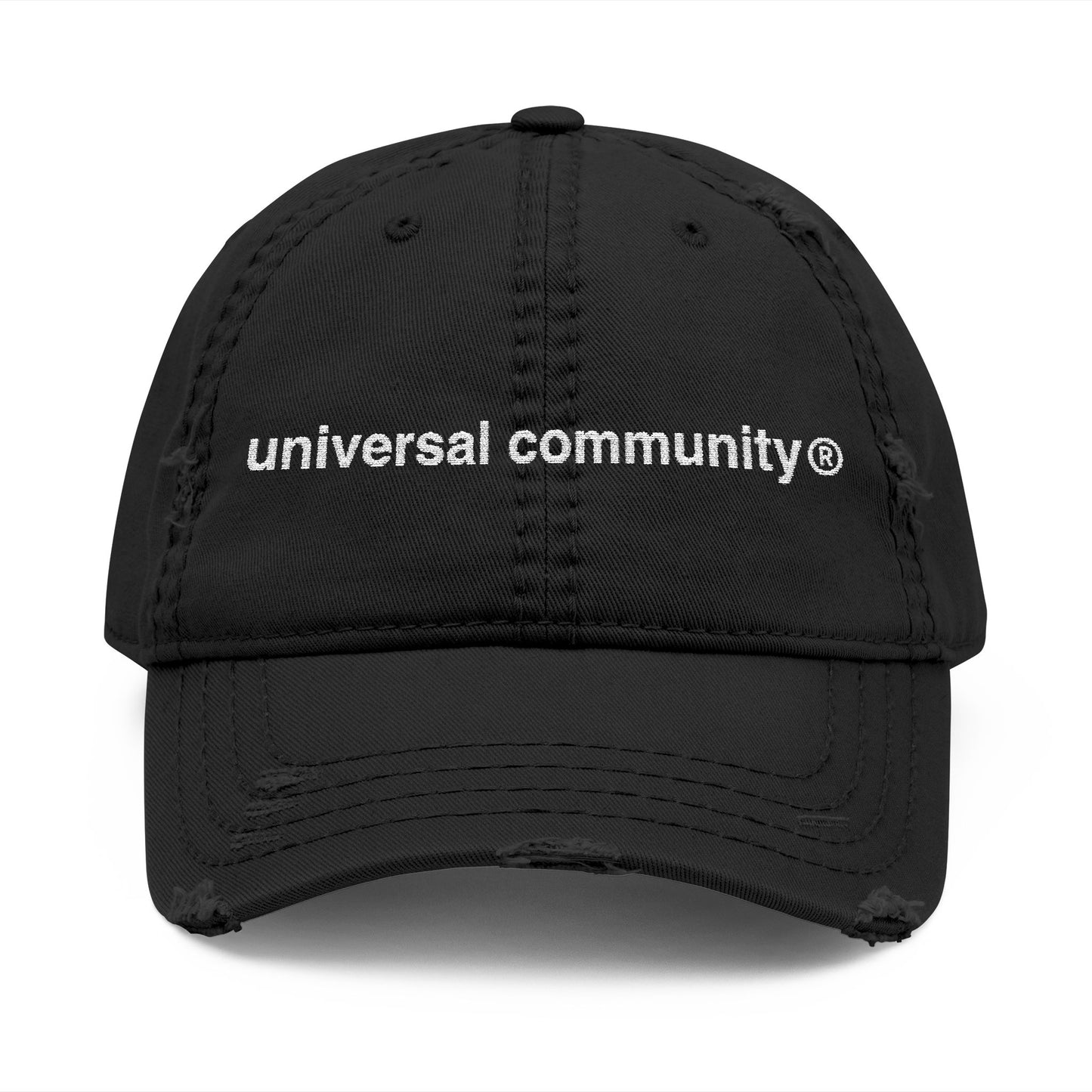 UC Distressed Dad Hat (Embroidery)
