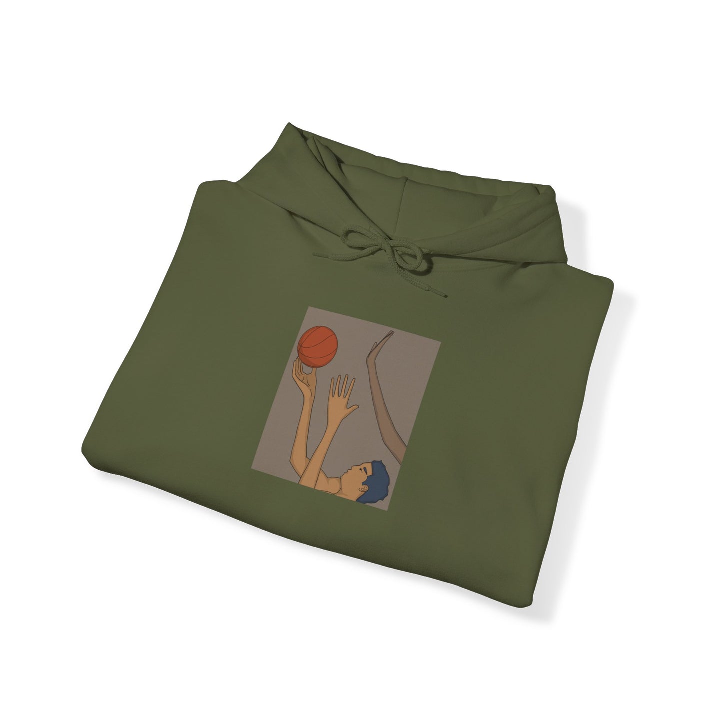 Basketball Art Unisex Heavy Blend™ Hooded Sweatshirt