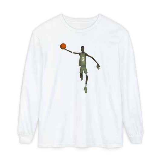 Sling Slam Unisex Garment-dyed Long Sleeve T-Shirt