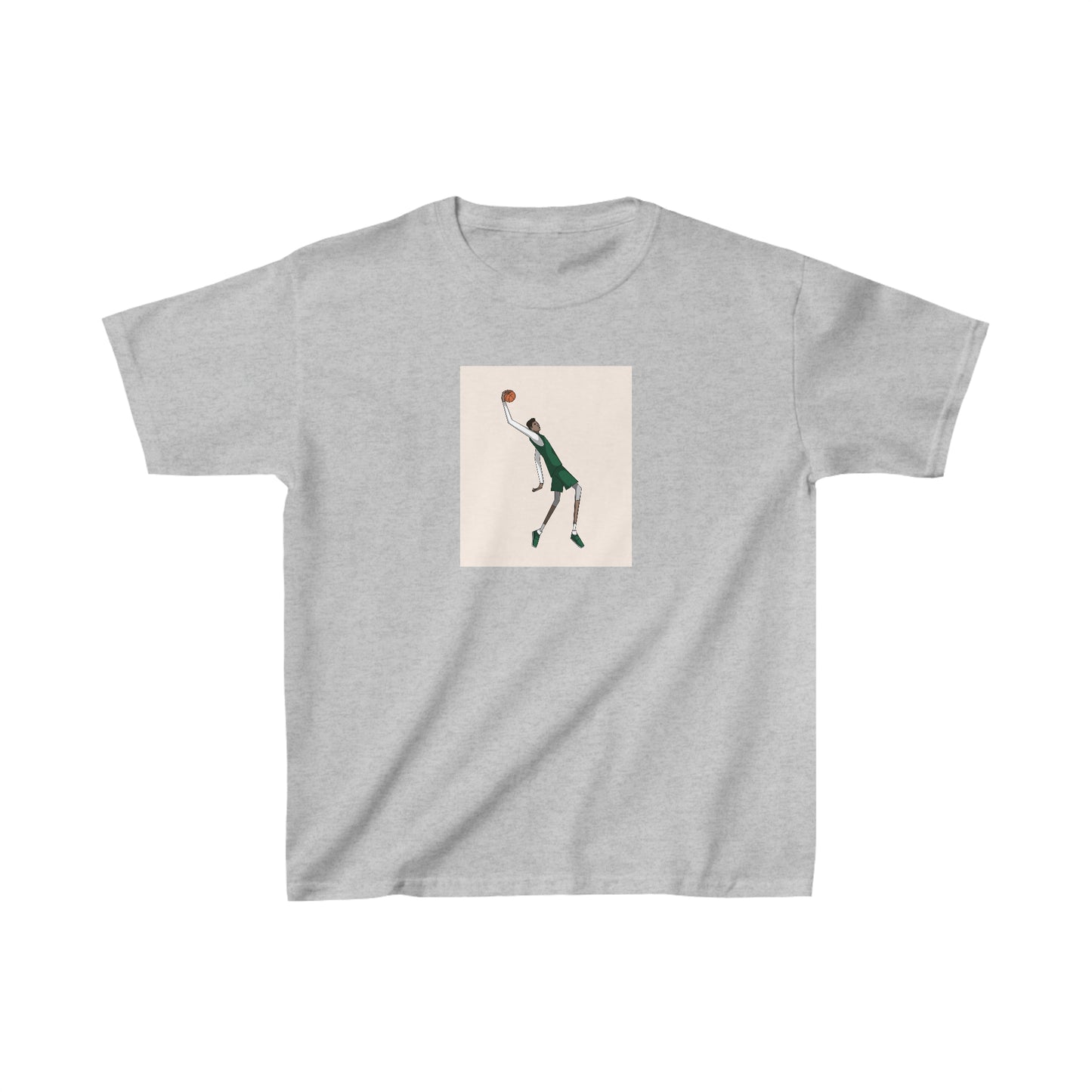 Basketball Art Kids Heavy Cotton™ Tee