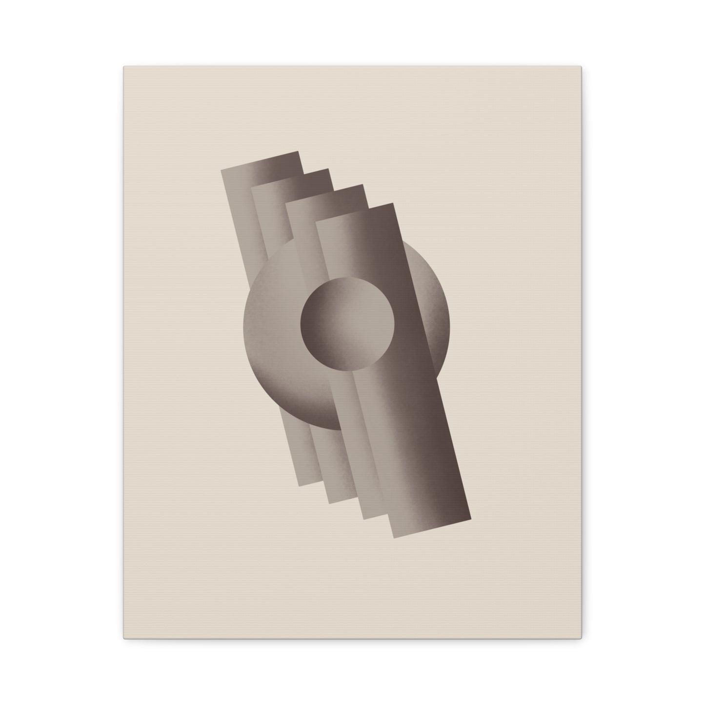 Cylinder Sphere Matte Canvas, Stretched, 1.25"