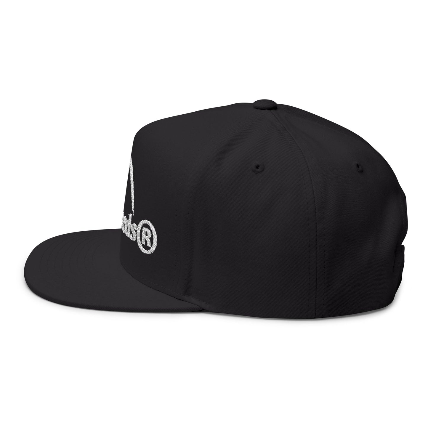 Sun Seeds Eclipse Embroidered Flat Bill Cap