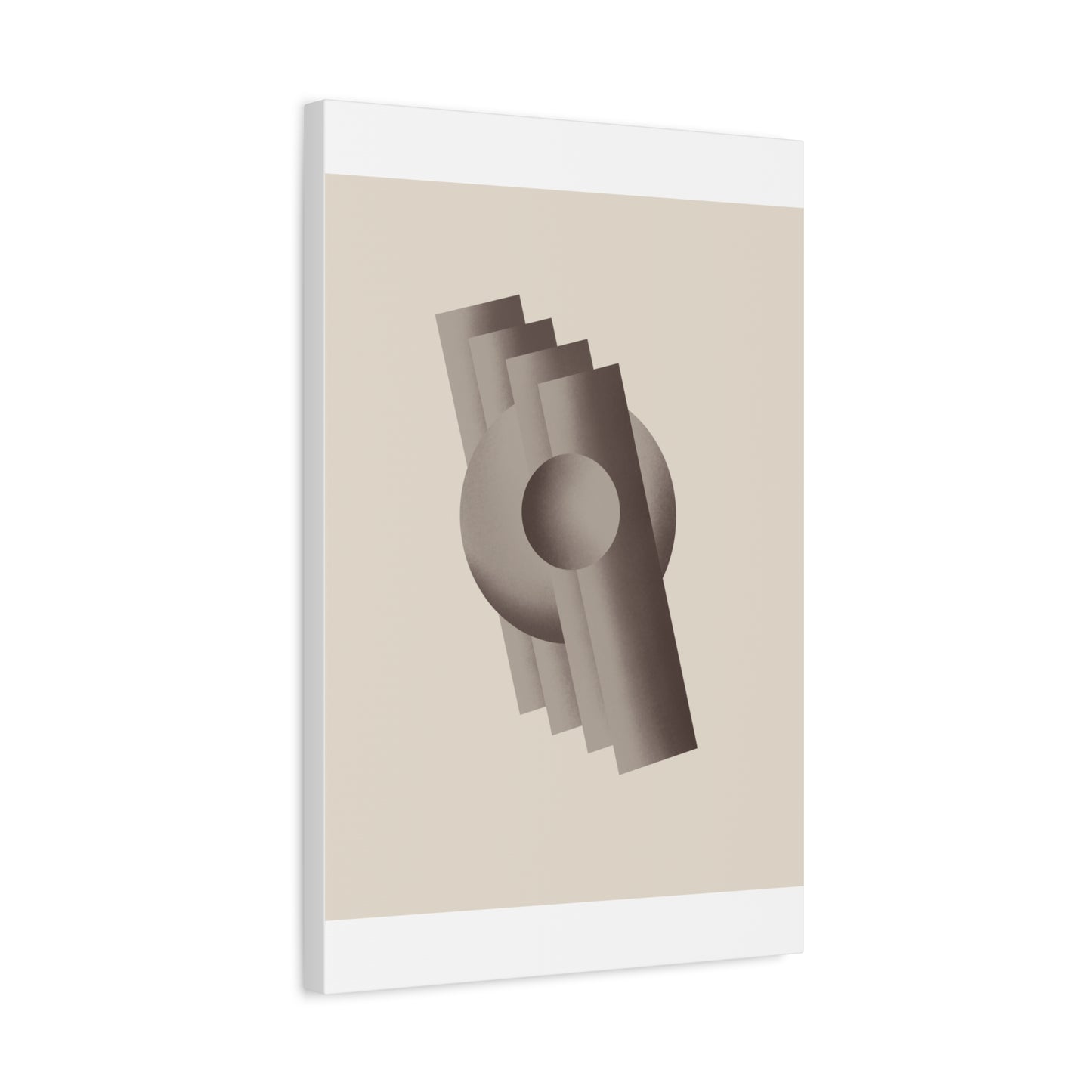 Cylinder Sphere Matte Canvas, Stretched, 1.25"