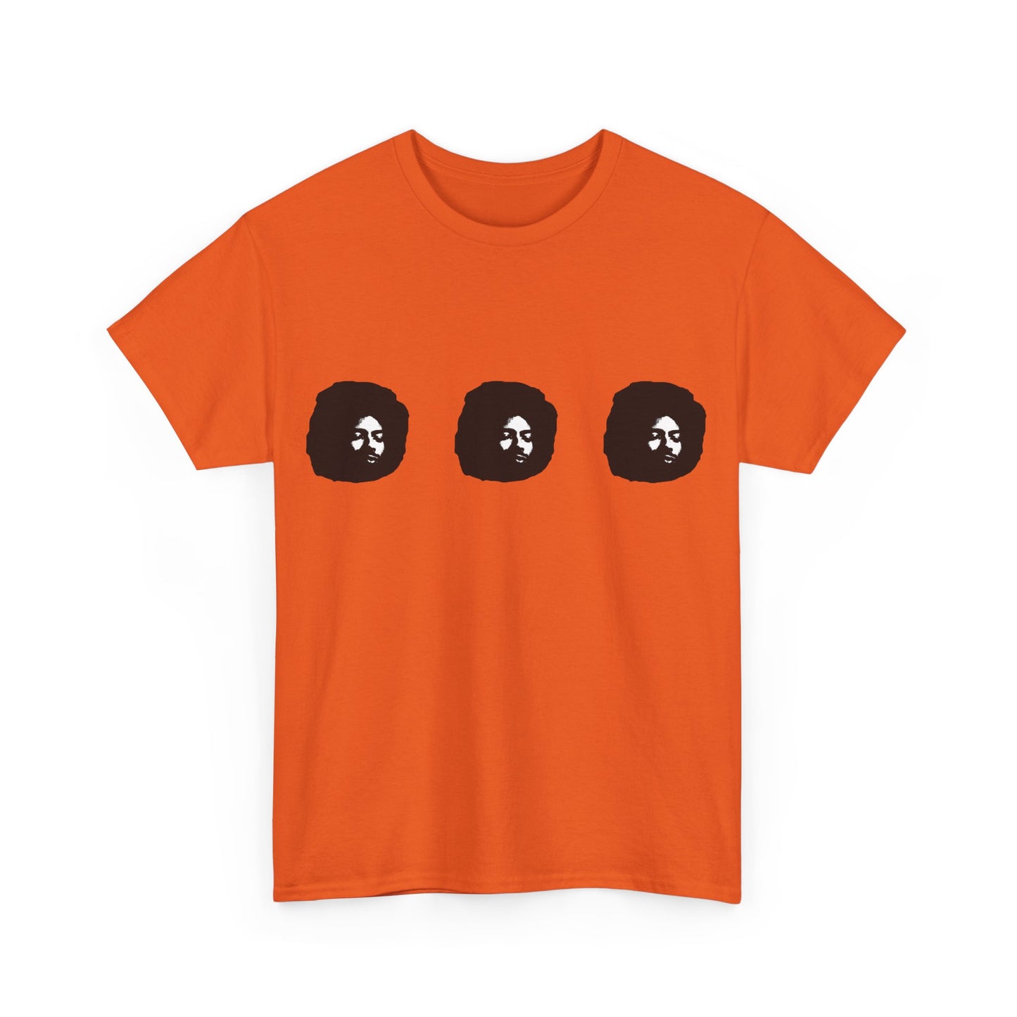 Gilli Unisex Heavy Cotton Tee with 3 Lion Faces