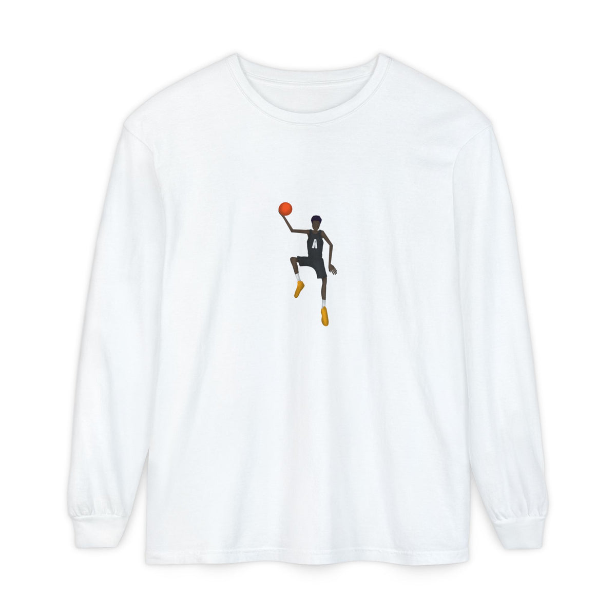 Lay Unisex Garment-dyed Long Sleeve T-Shirt