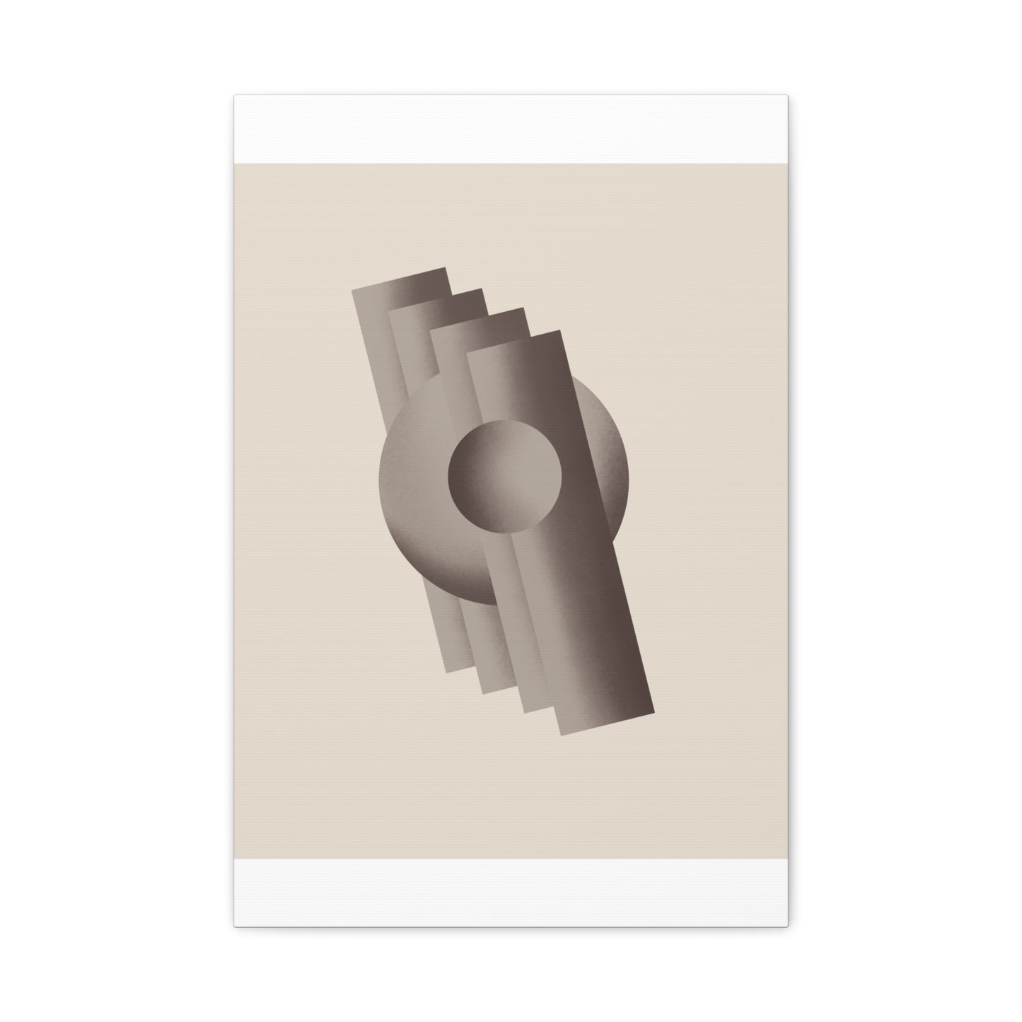 Cylinder Sphere Matte Canvas, Stretched, 1.25"
