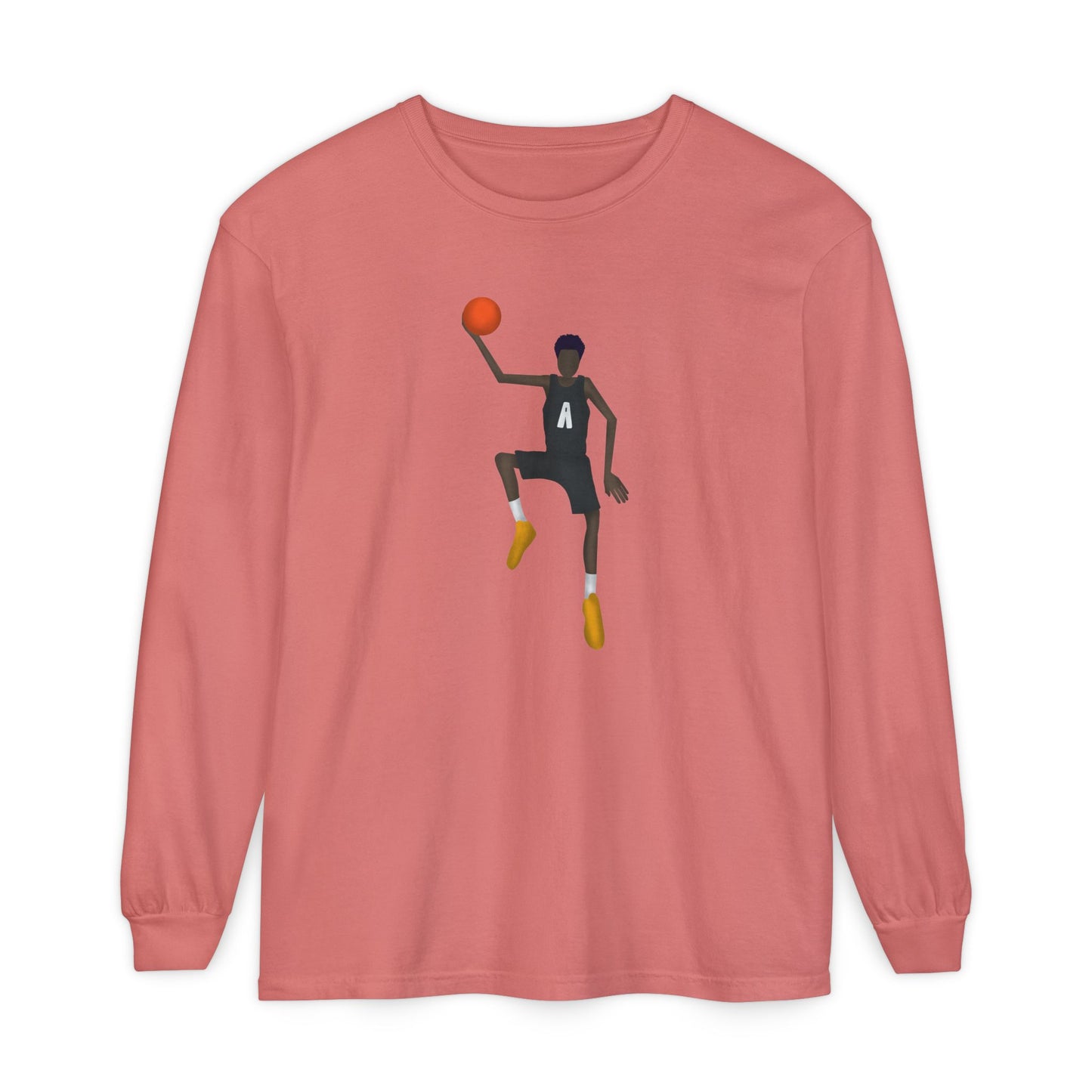 Lay Unisex Garment-dyed Long Sleeve T-Shirt