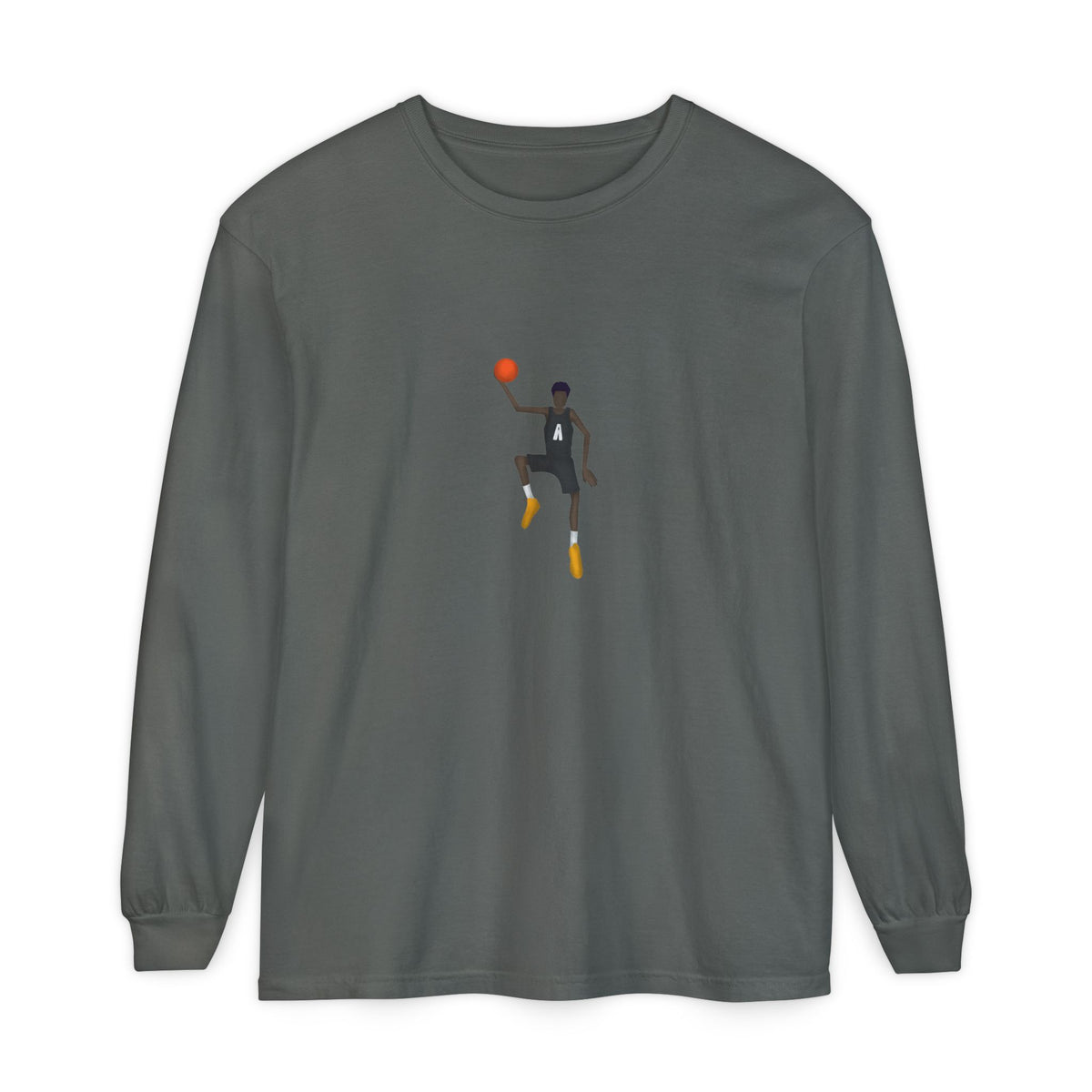 Lay Unisex Garment-dyed Long Sleeve T-Shirt